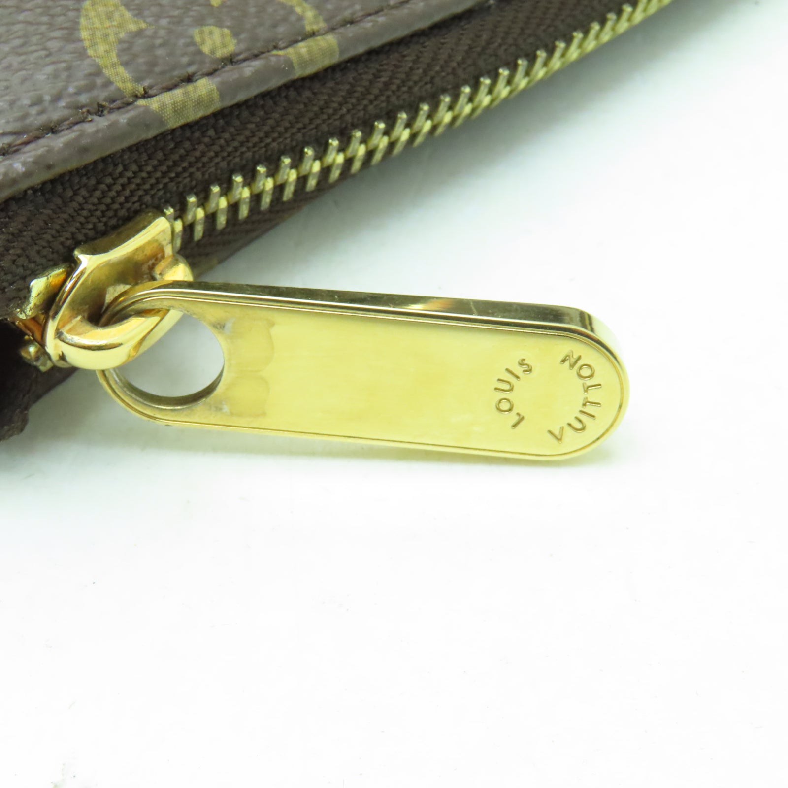 LOUIS VUITTON Monogram Totally MM金扣肩背袋啡色