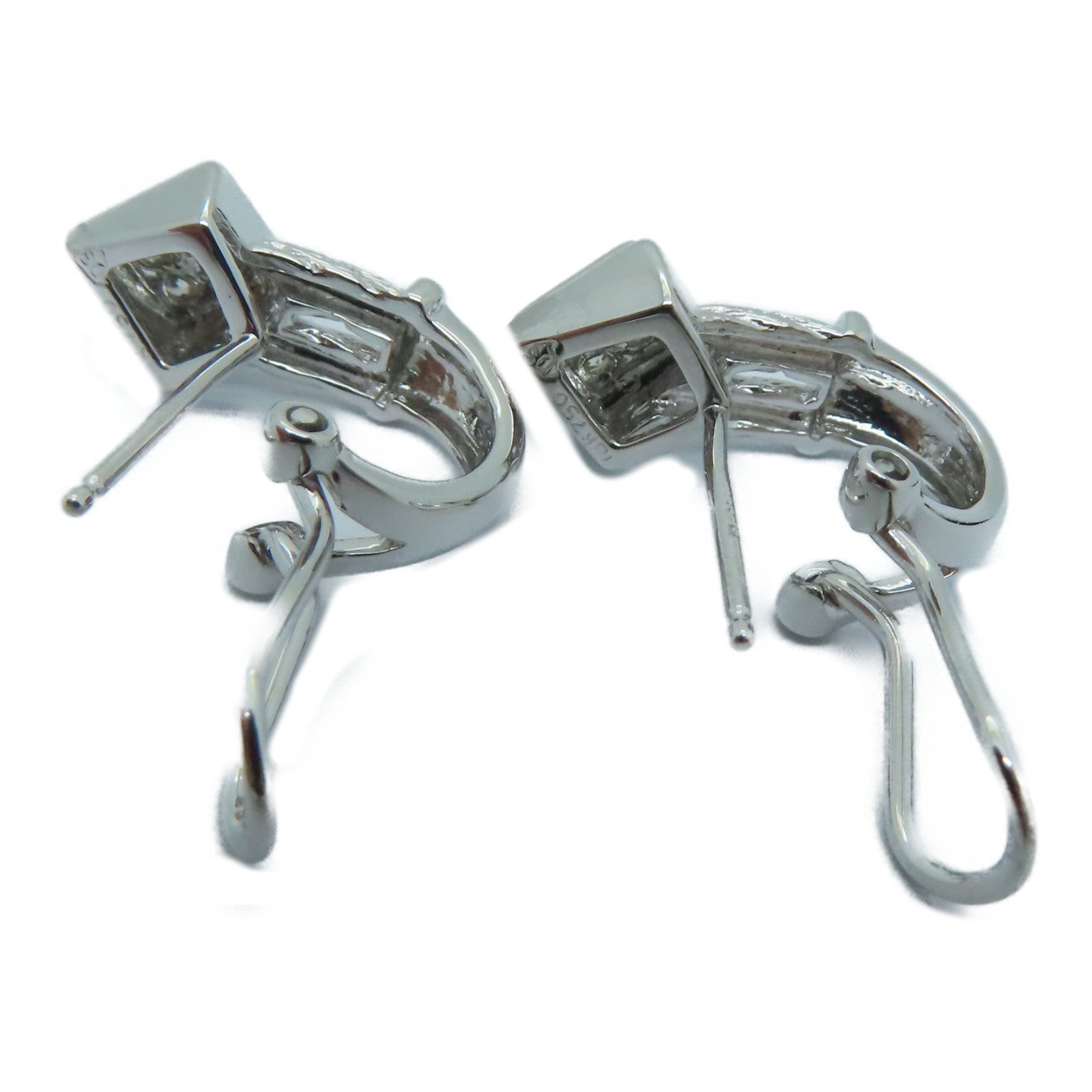 JEWELRY 【激減優惠】18K白金Diamond Earrings鑽石耳環