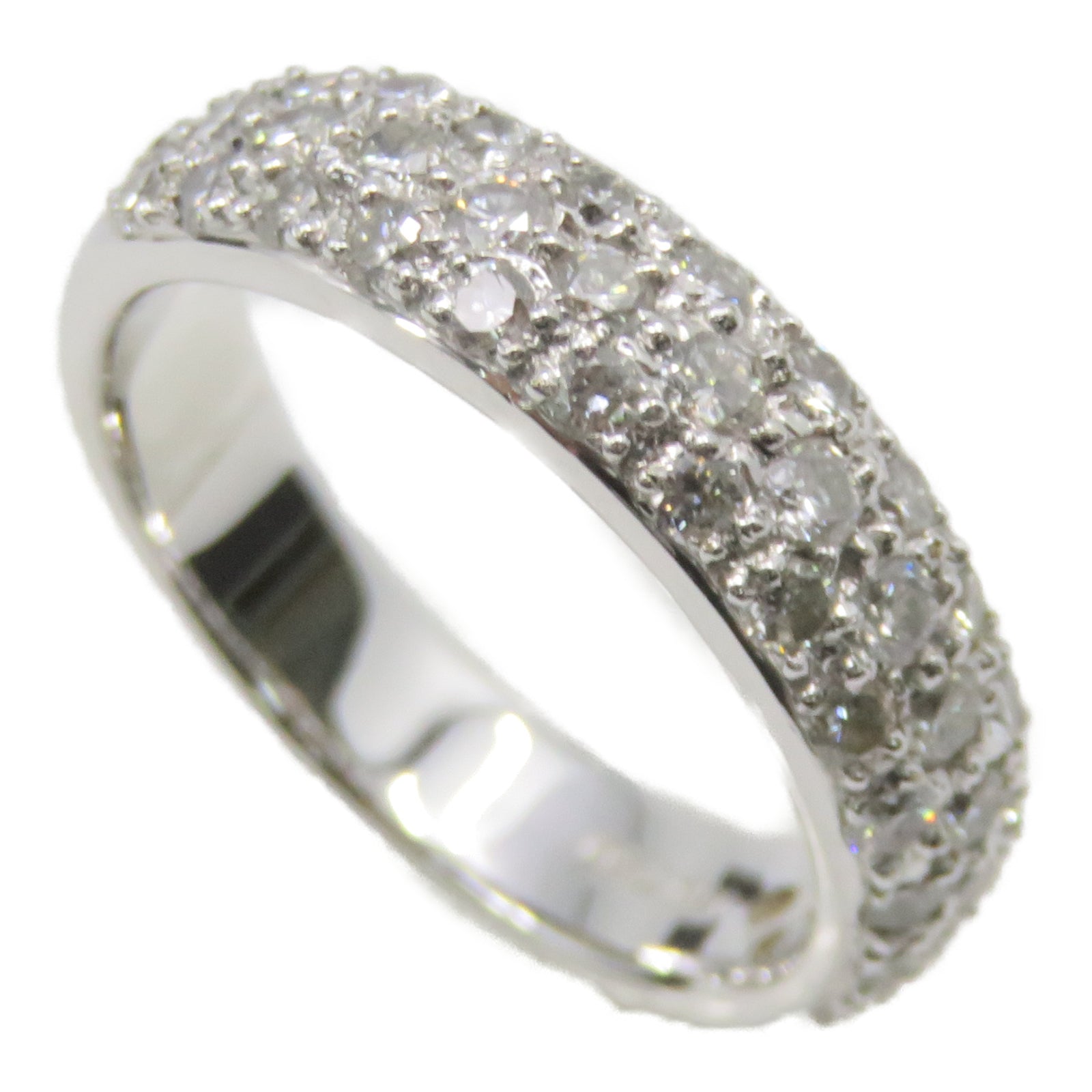 JEWELRY 18白金Diamond Ring鑽石戒指US#10