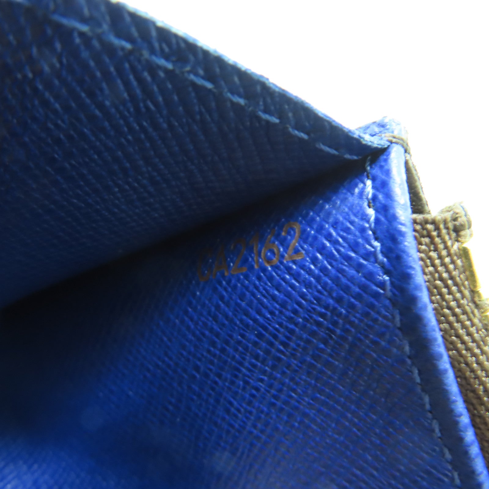 LOUIS VUITTON Monogram Emilie Long Wallet長錢包啡色/藍色
