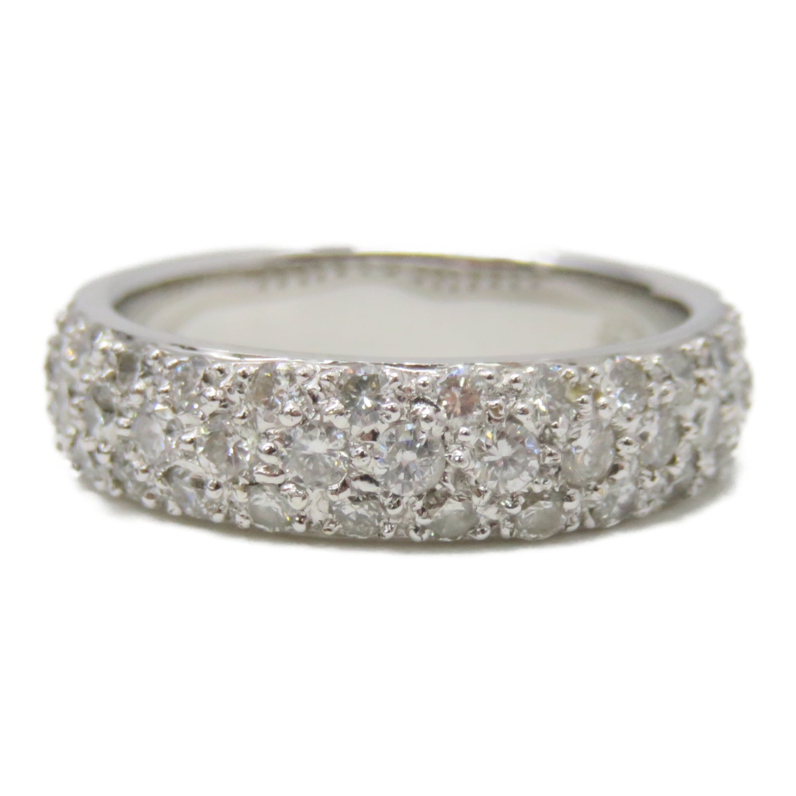 JEWELRY 18白金Diamond Ring鑽石戒指US#10