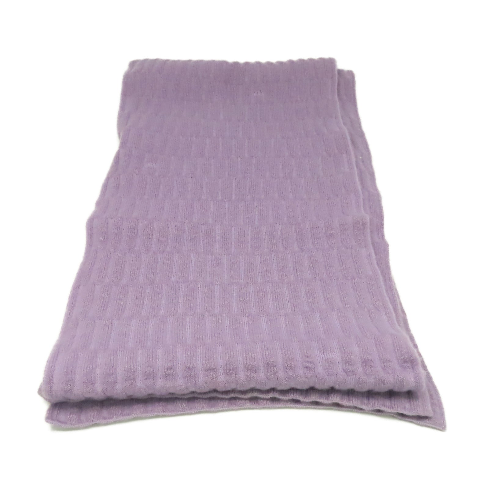 HERMES 羊毛/羊絨Scarf圍巾淺紫色