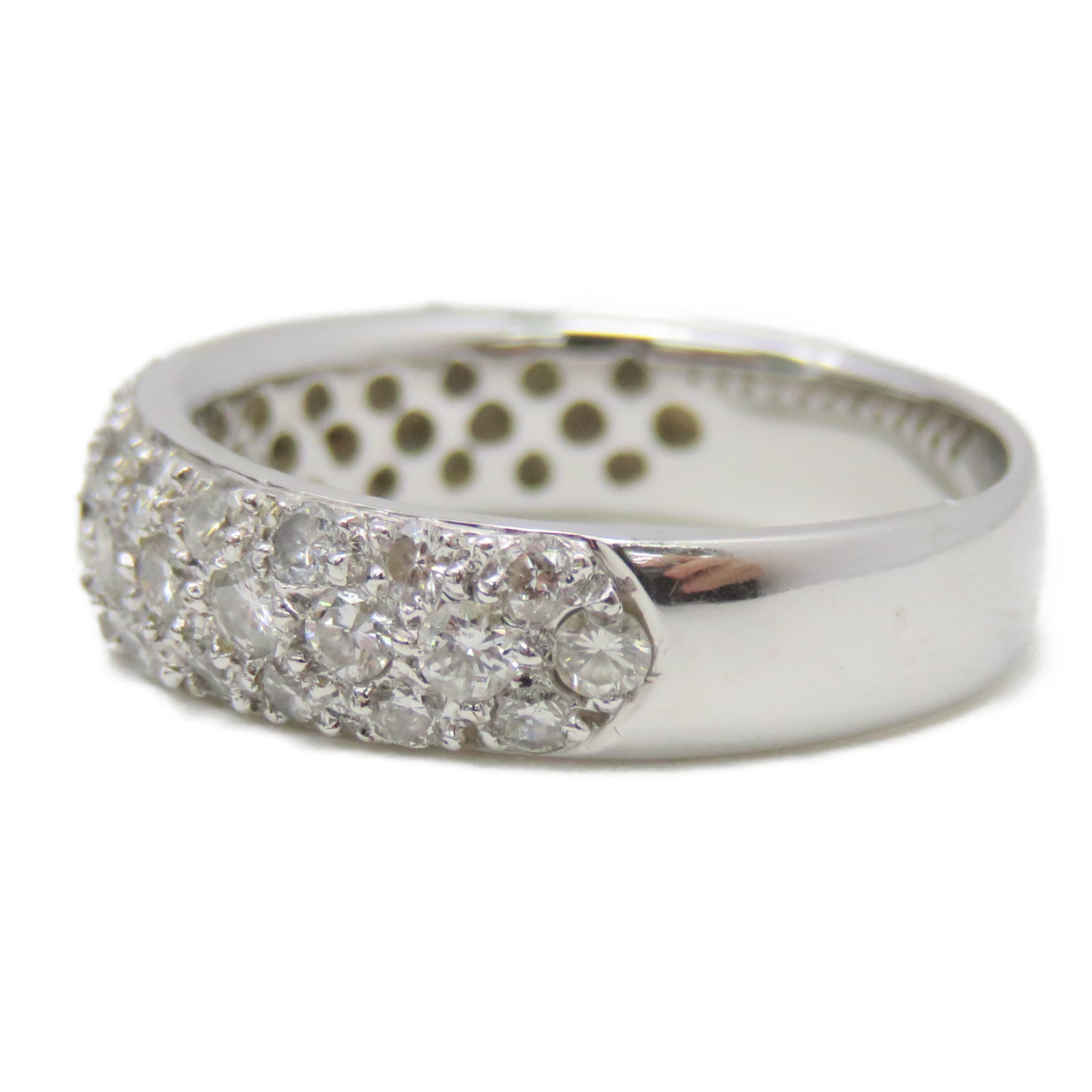 JEWELRY 18白金Diamond Ring鑽石戒指US#10