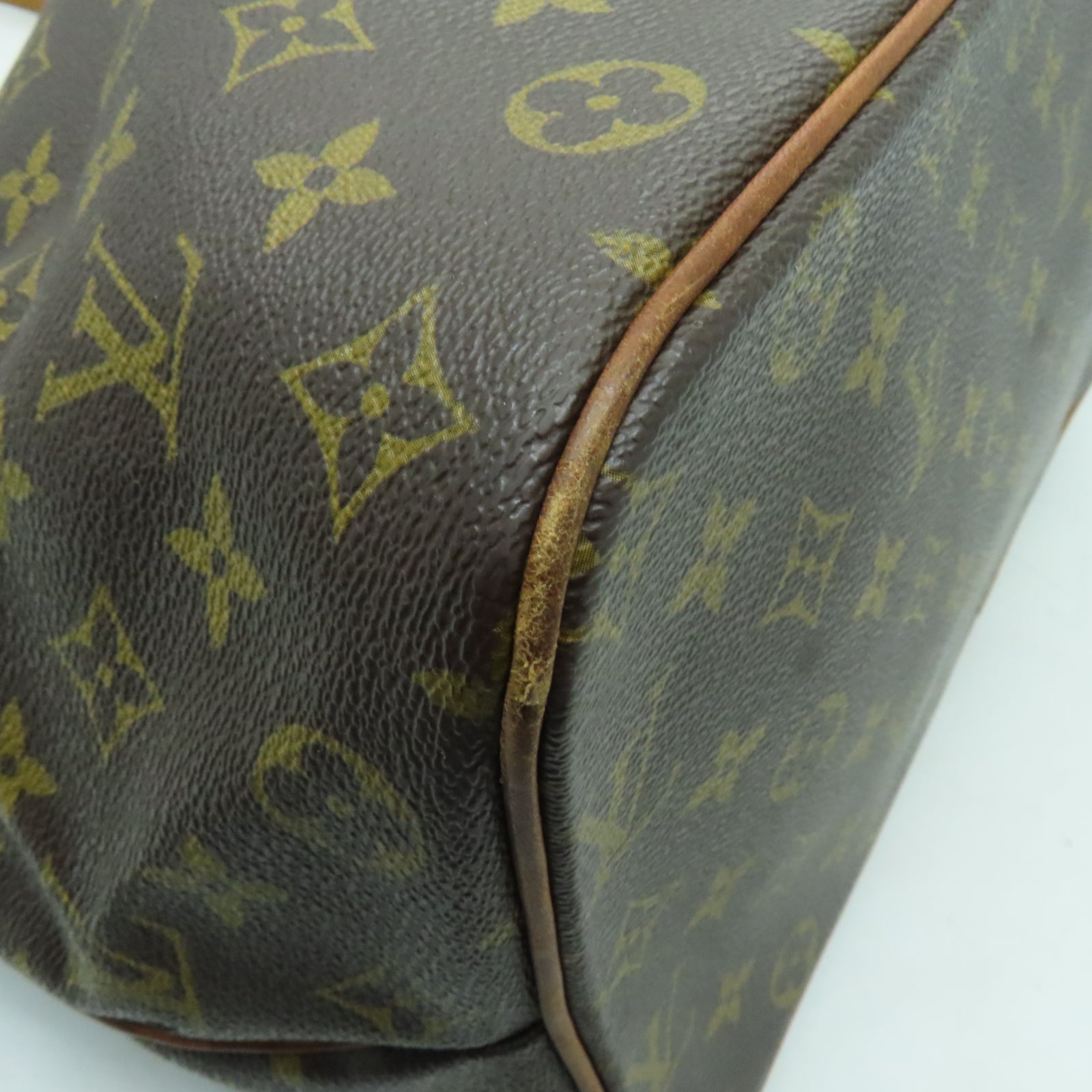 LOUIS VUITTON Monogram Palermo GM金扣手挽肩背兩用袋啡色