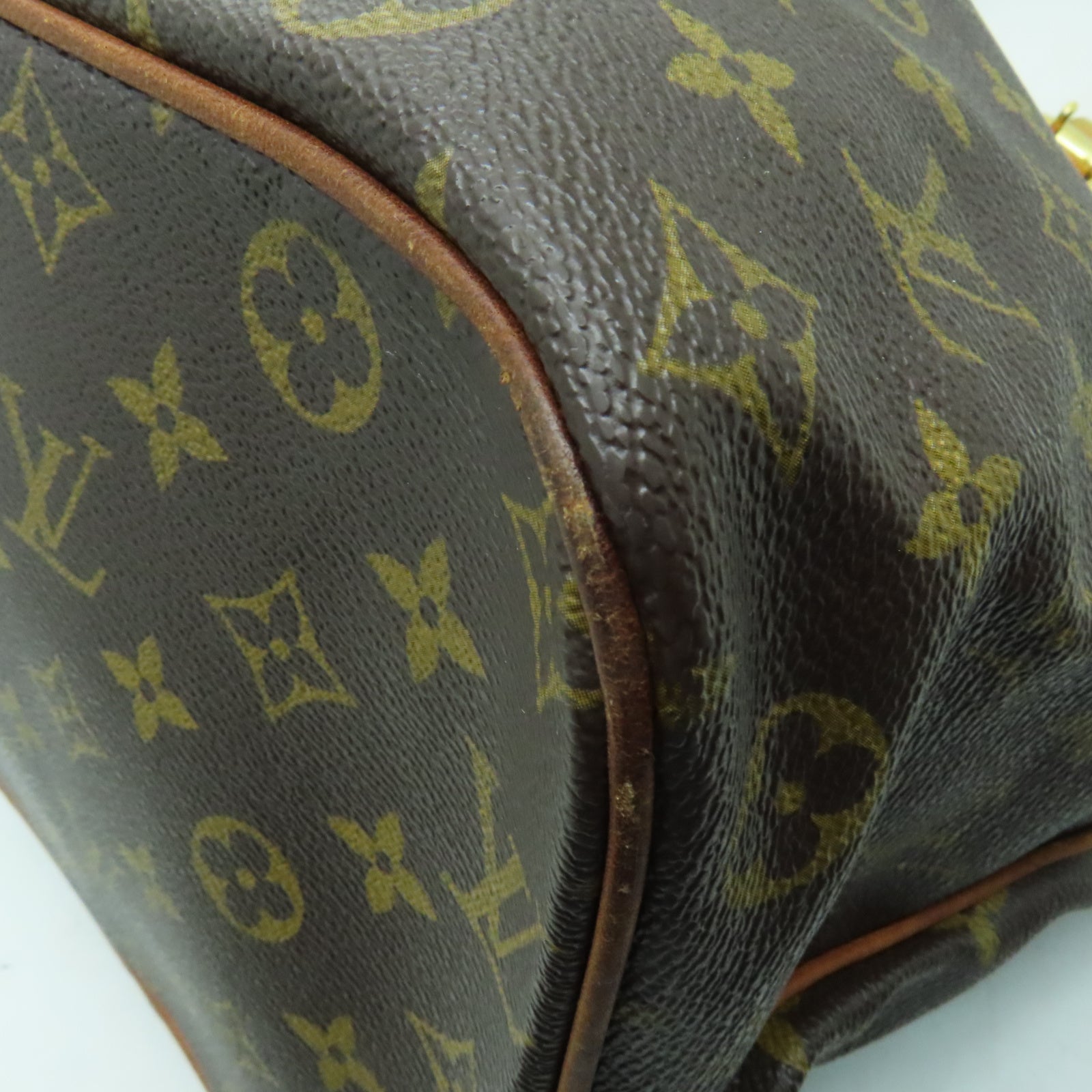 LOUIS VUITTON Monogram Palermo GM金扣手挽肩背兩用袋啡色