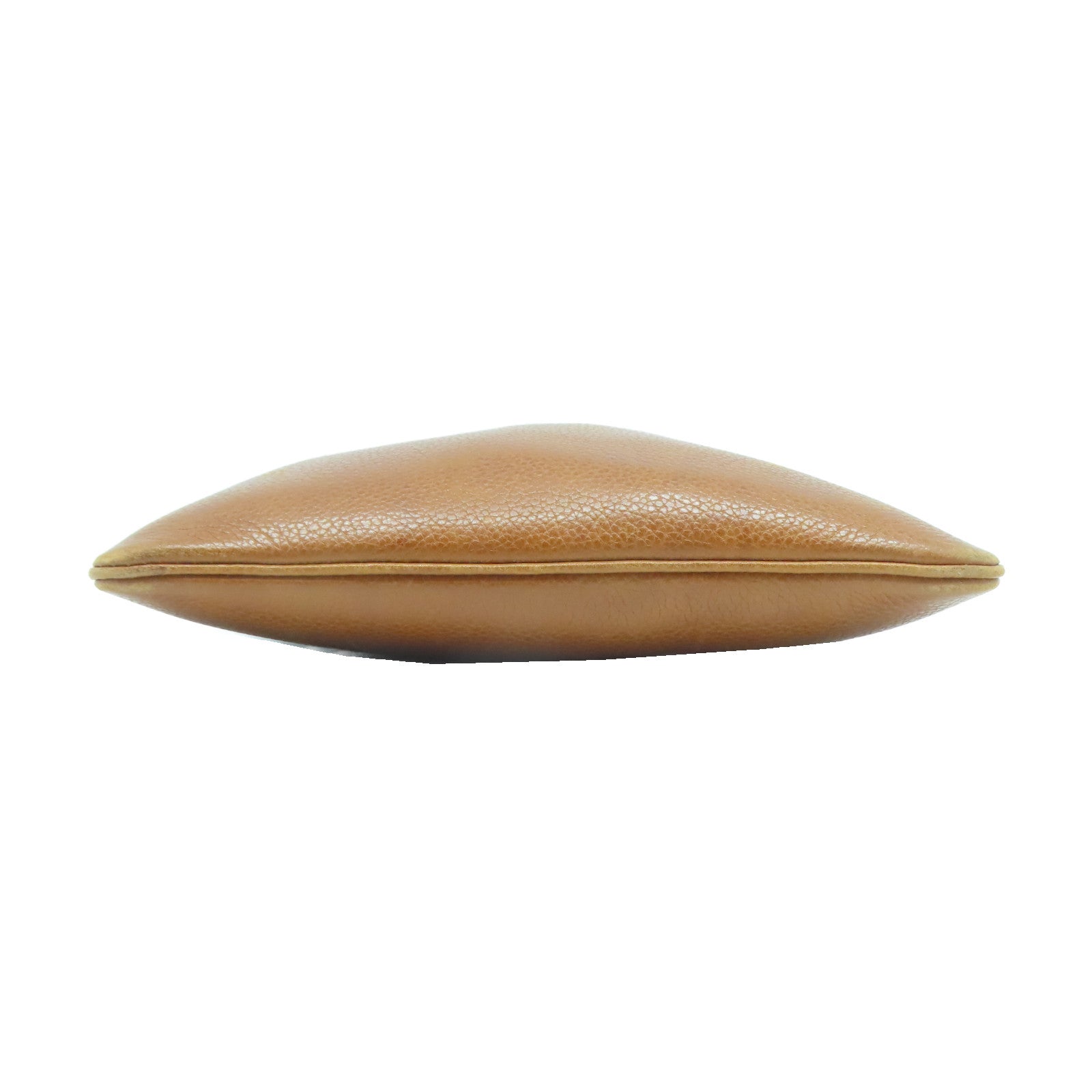 HERMES Barenia Faubourg皮革Aline Mini銀扣肩背袋啡色
