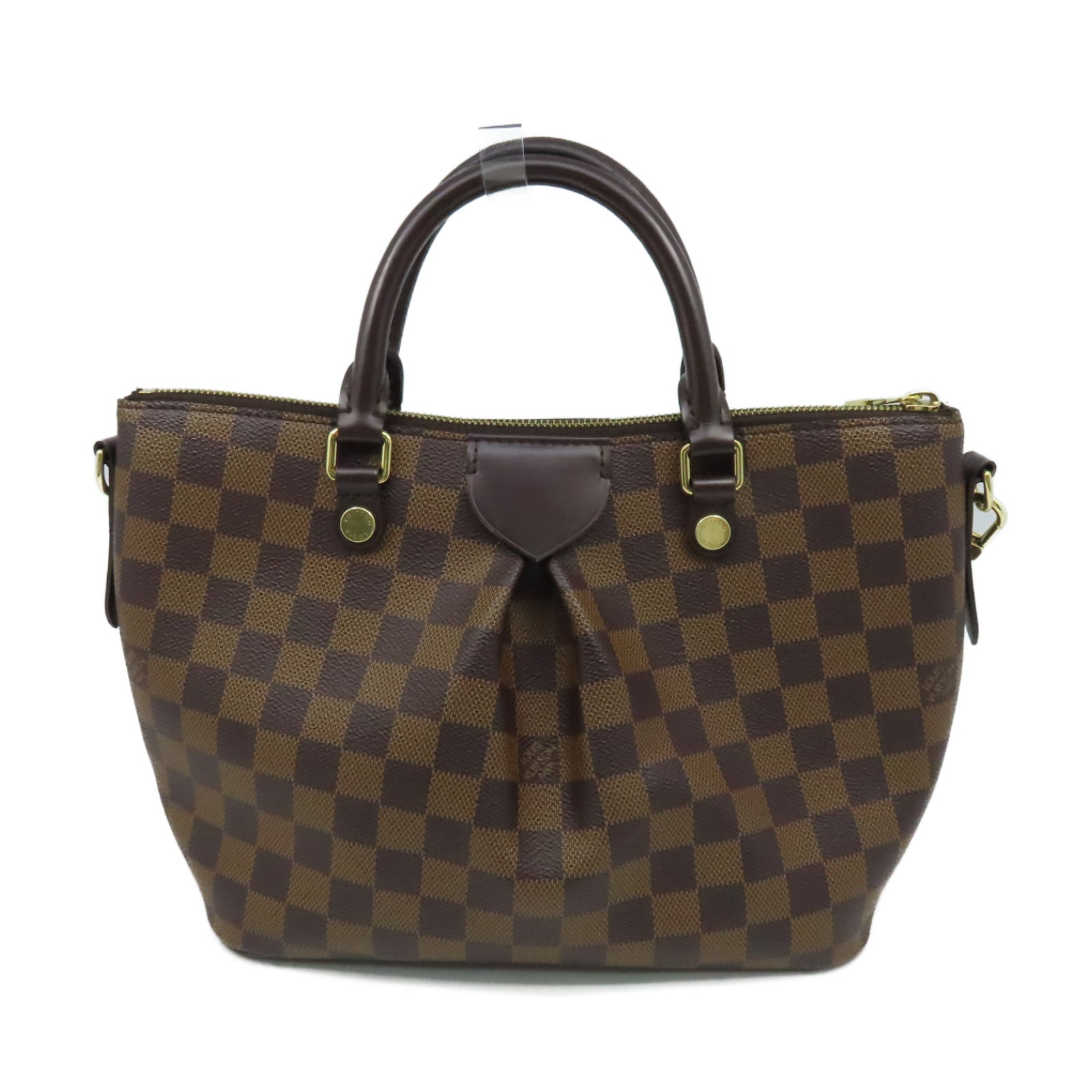 LOUIS VUITTON Damier Siena PM 2Way Shoulder Bag手挽肩背兩用袋啡色
