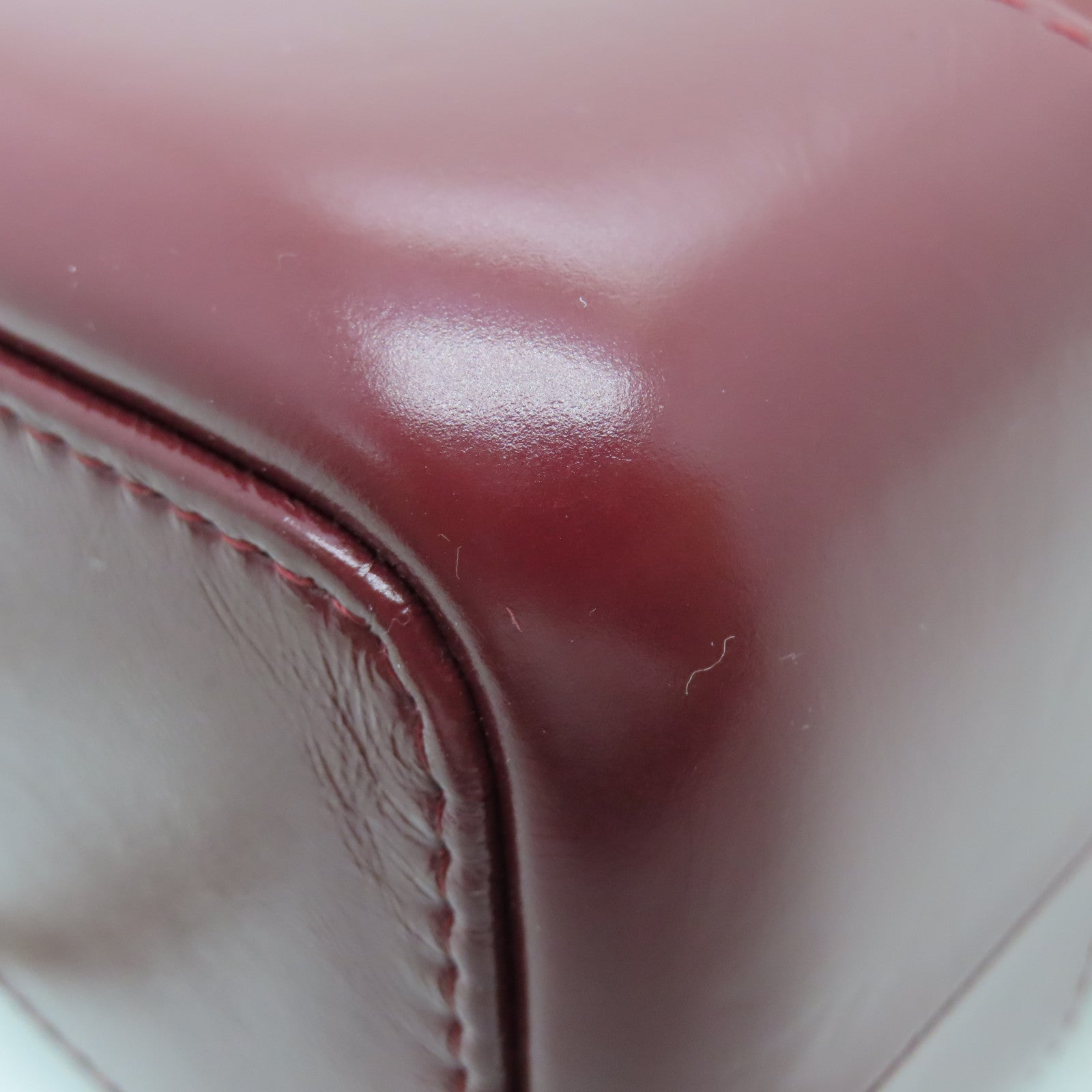 CHANEL rhombic cowhide leather Gabrielle Backpack gold and silver buckle chain belt backpack red