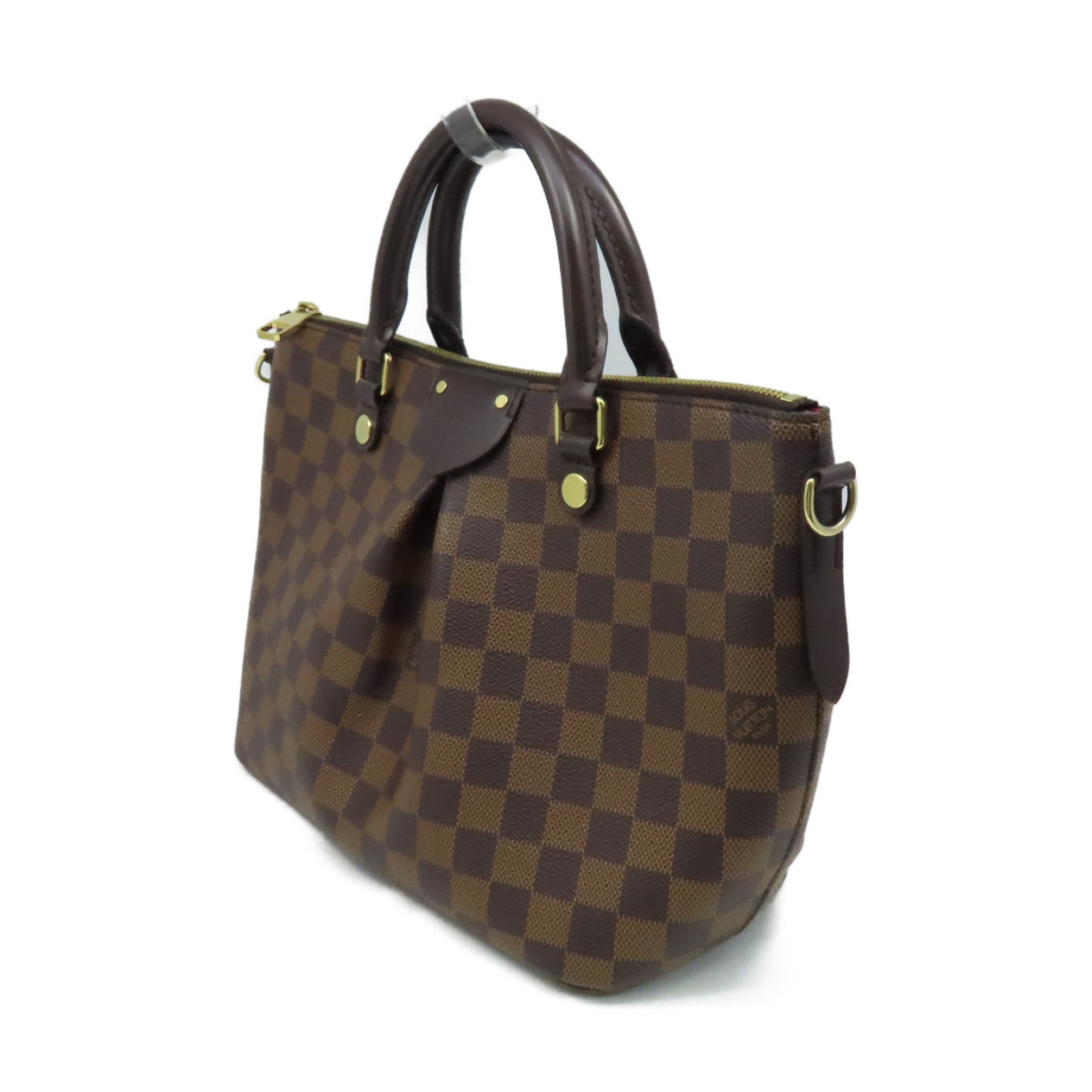 LOUIS VUITTON Damier Siena PM 2Way Shoulder Bag手挽肩背兩用袋啡色
