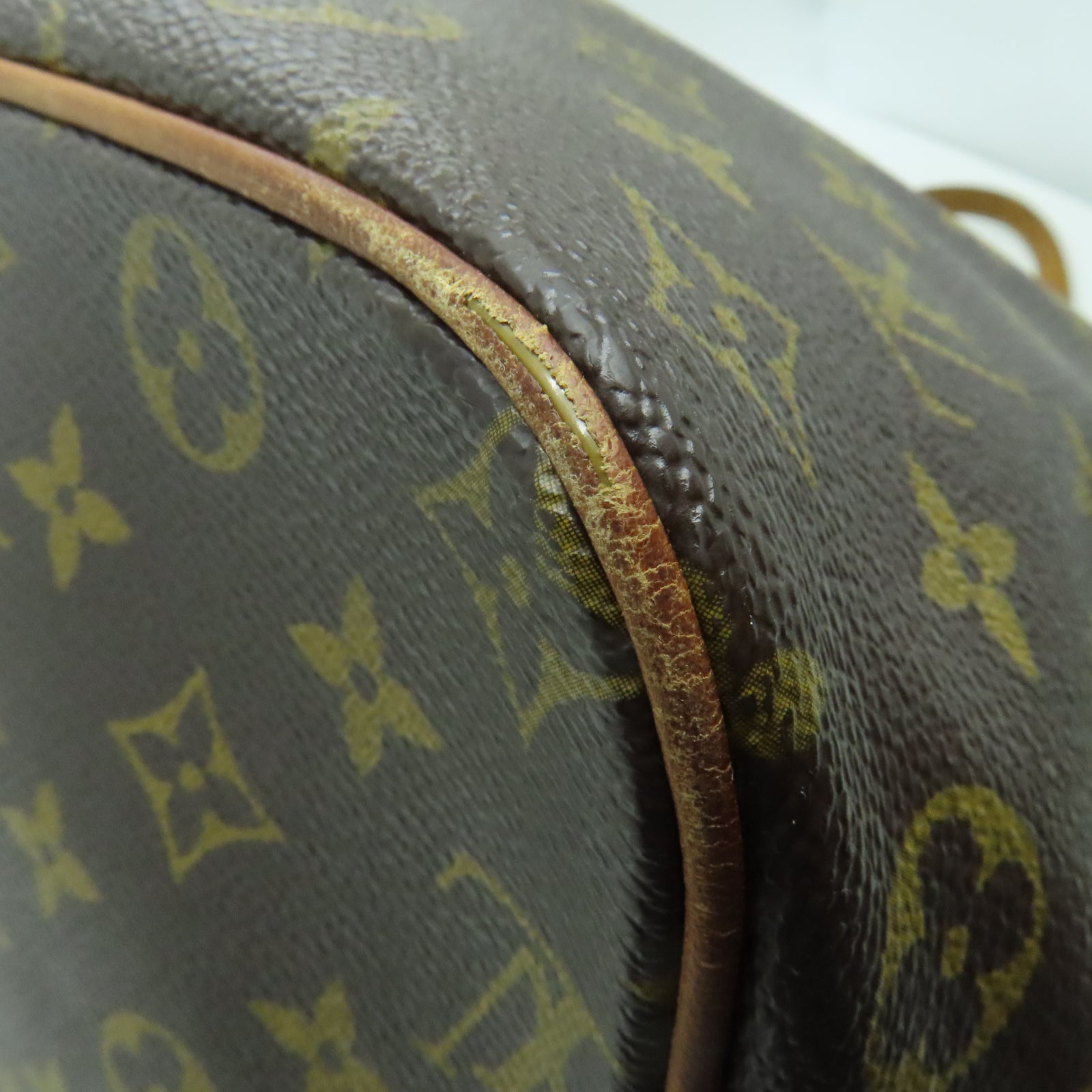 LOUIS VUITTON Monogram Palermo GM金扣手挽肩背兩用袋啡色