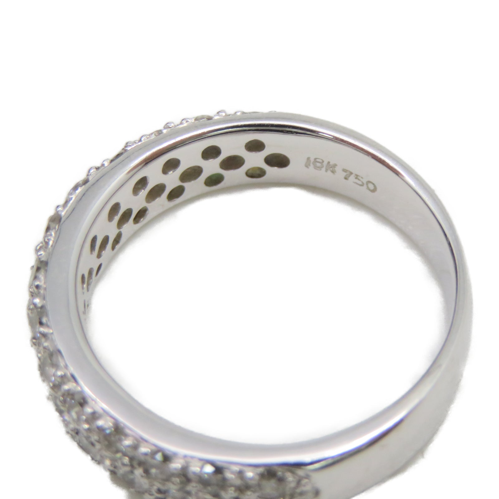 JEWELRY 18白金Diamond Ring鑽石戒指US#10