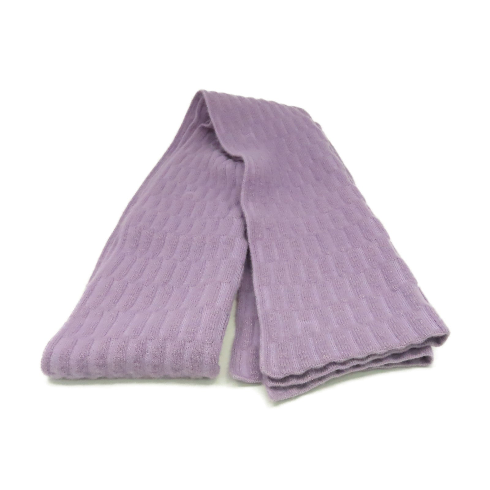 HERMES 羊毛/羊絨Scarf圍巾淺紫色