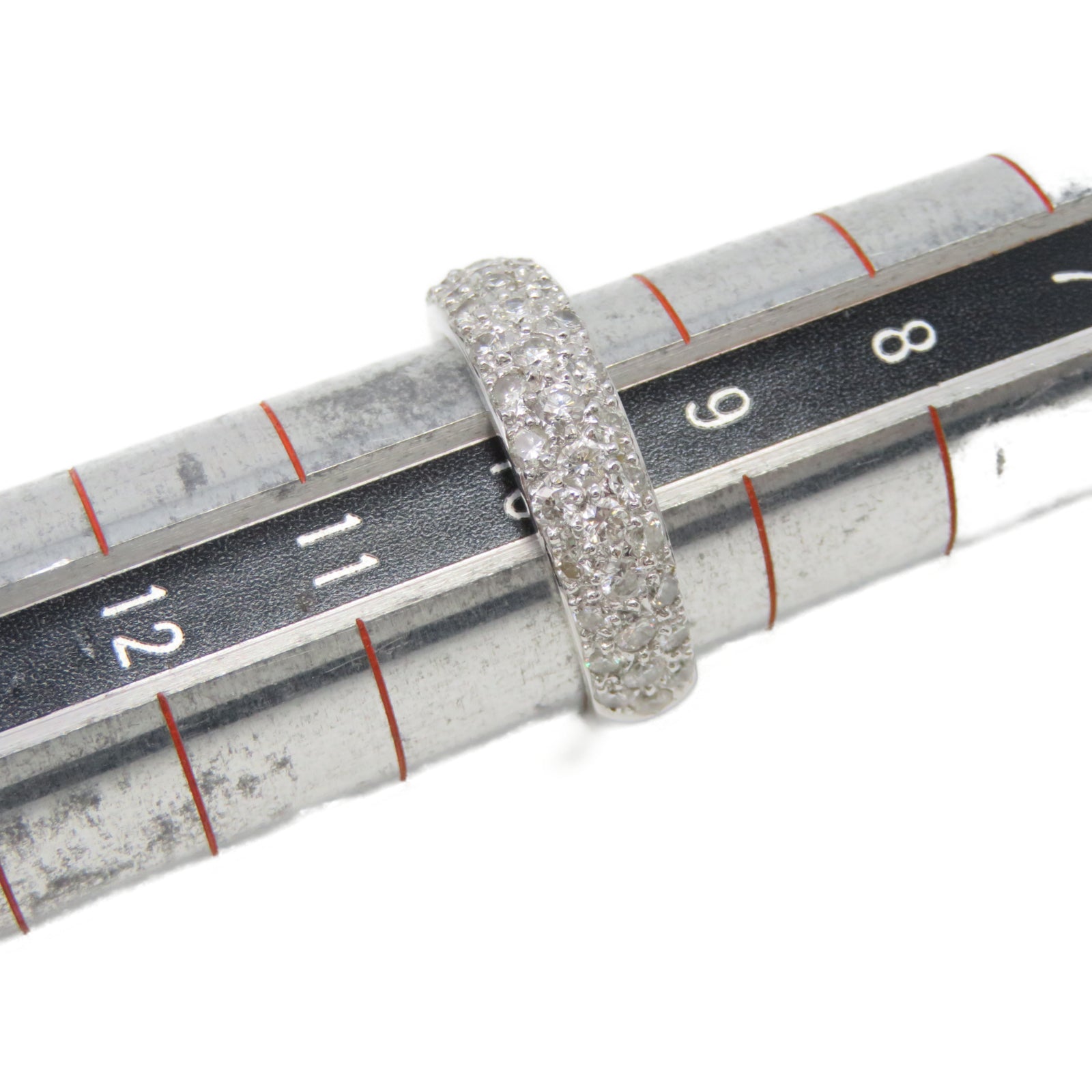 JEWELRY 18白金Diamond Ring鑽石戒指US#10