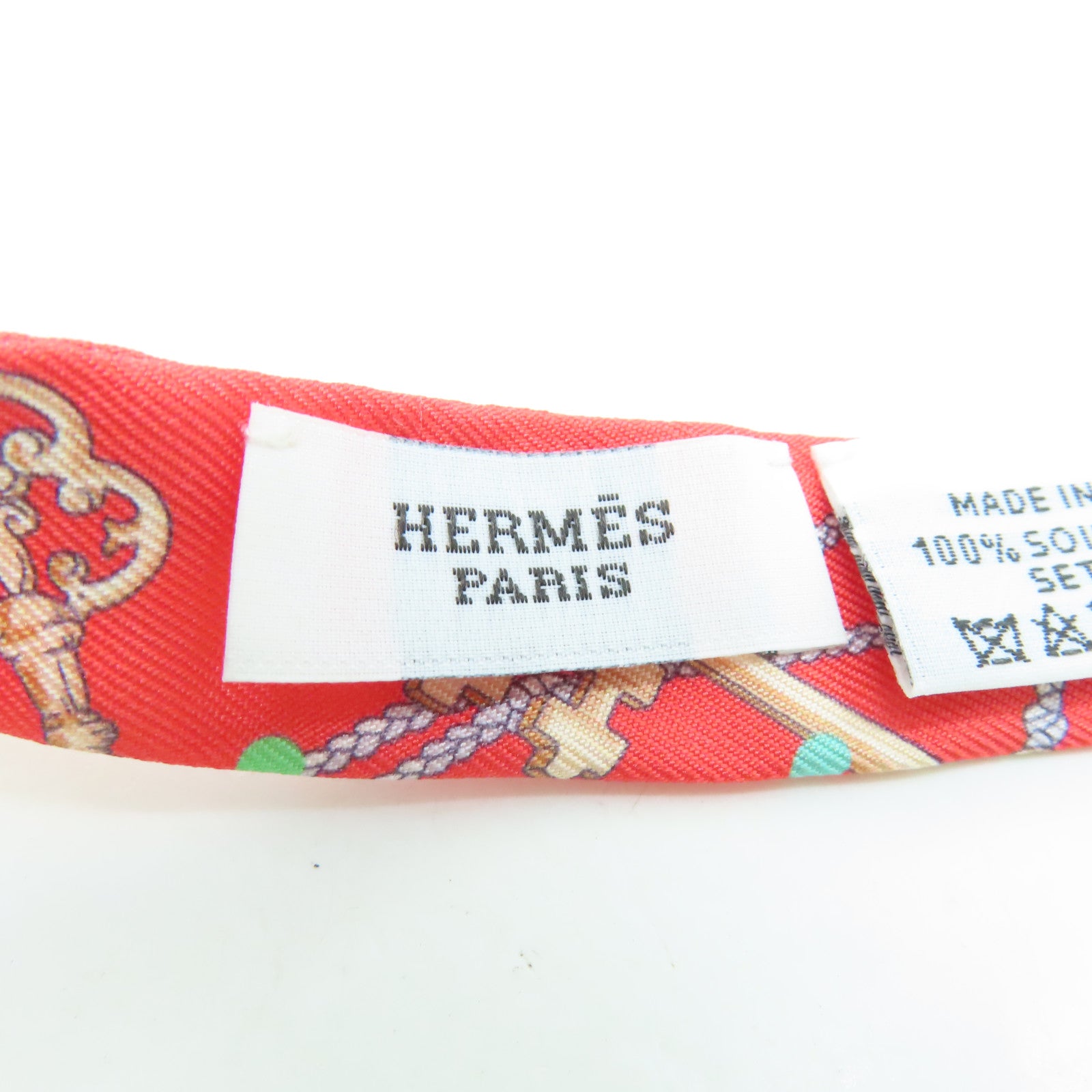 HERMES Silk Twilly Doll Scarf Red – Brand Off Hong Kong