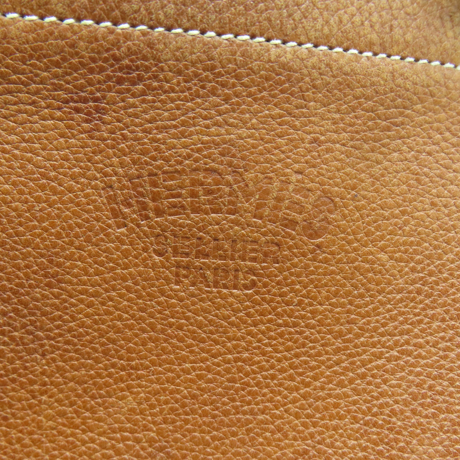 HERMES Barenia Faubourg皮革Aline Mini銀扣肩背袋啡色