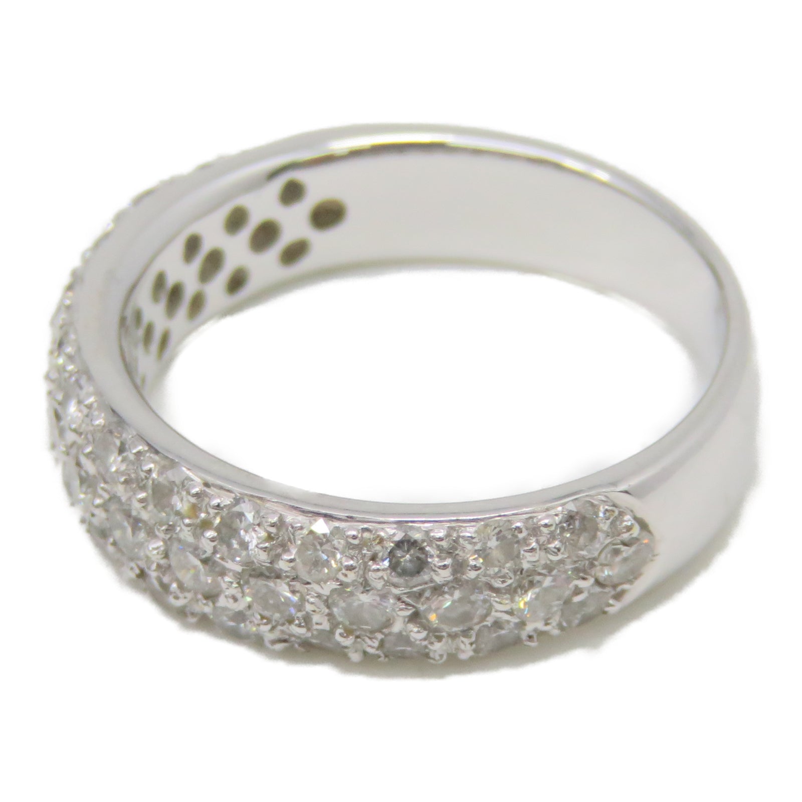 JEWELRY 18白金Diamond Ring鑽石戒指US#10