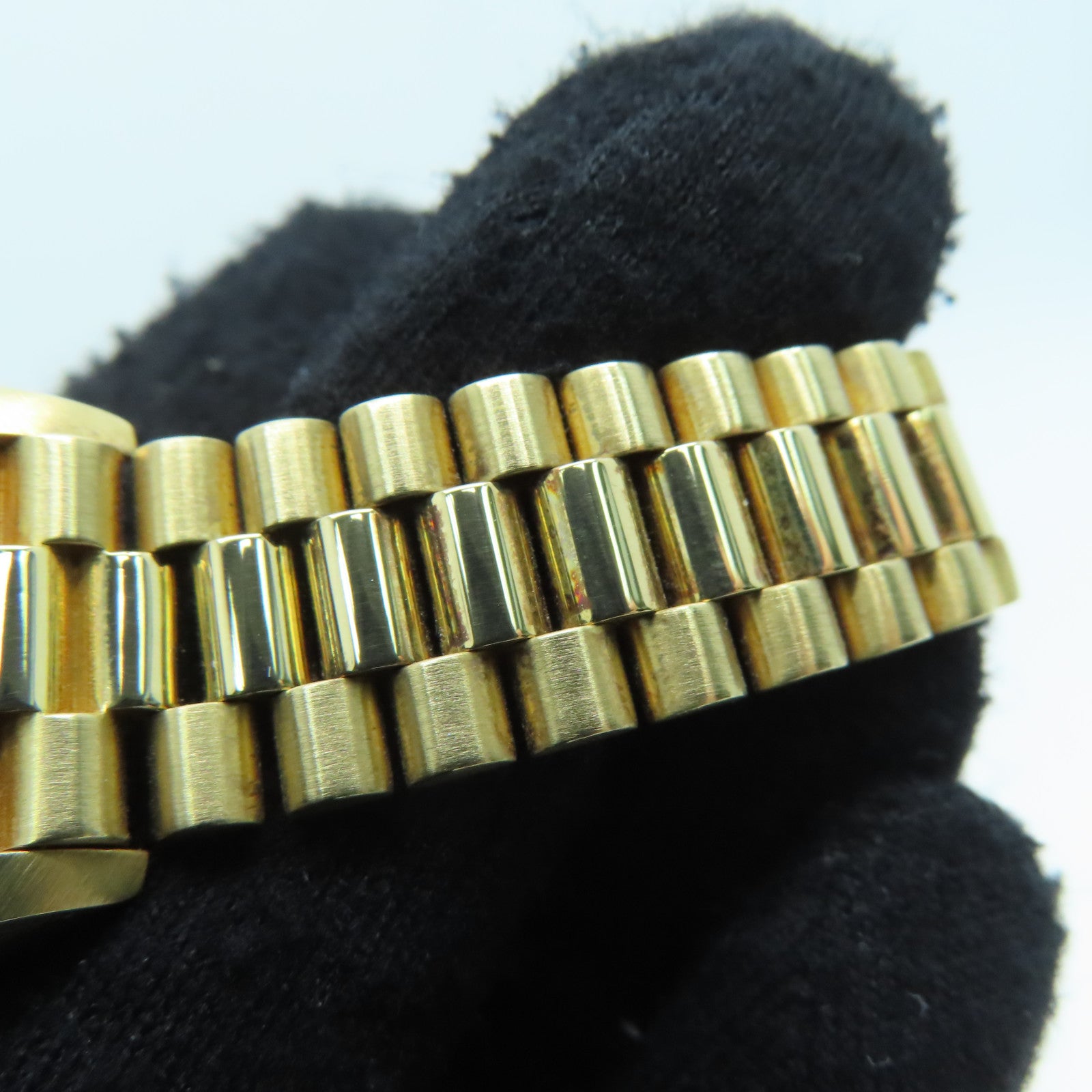 ROLEX Datejust 18K黃金/不鏽鋼手錶自動機芯金色
