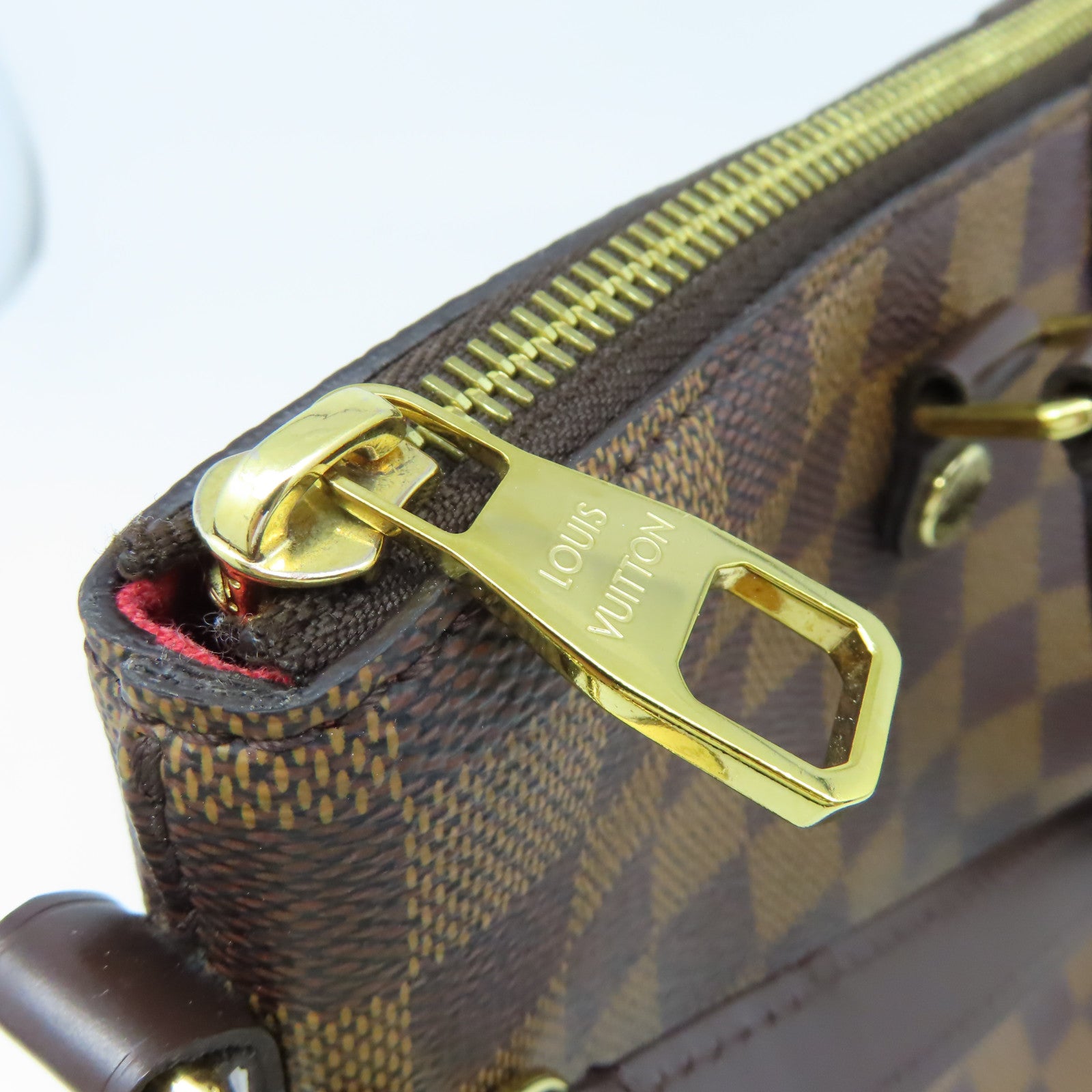 LOUIS VUITTON Damier Siena PM 2Way Shoulder Bag手挽肩背兩用袋啡色