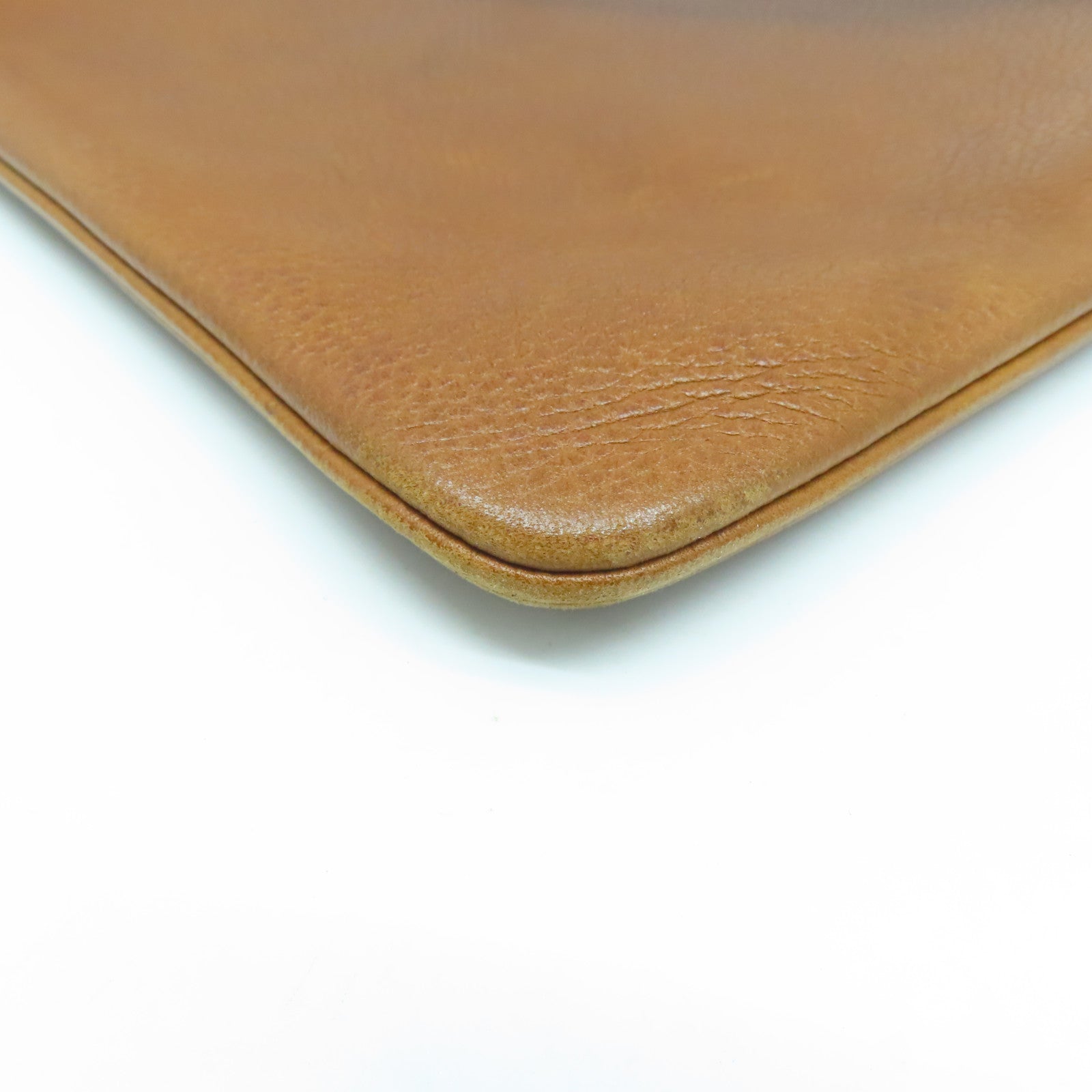 HERMES Barenia Faubourg皮革Aline Mini銀扣肩背袋啡色