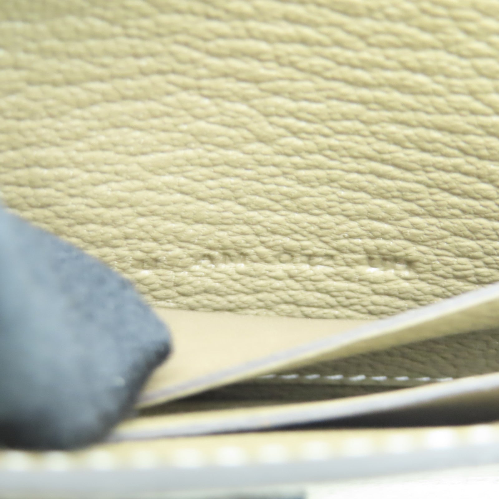 HERMES 【激減優惠】Chevre皮革Roulis Slim銀扣錢包大象灰