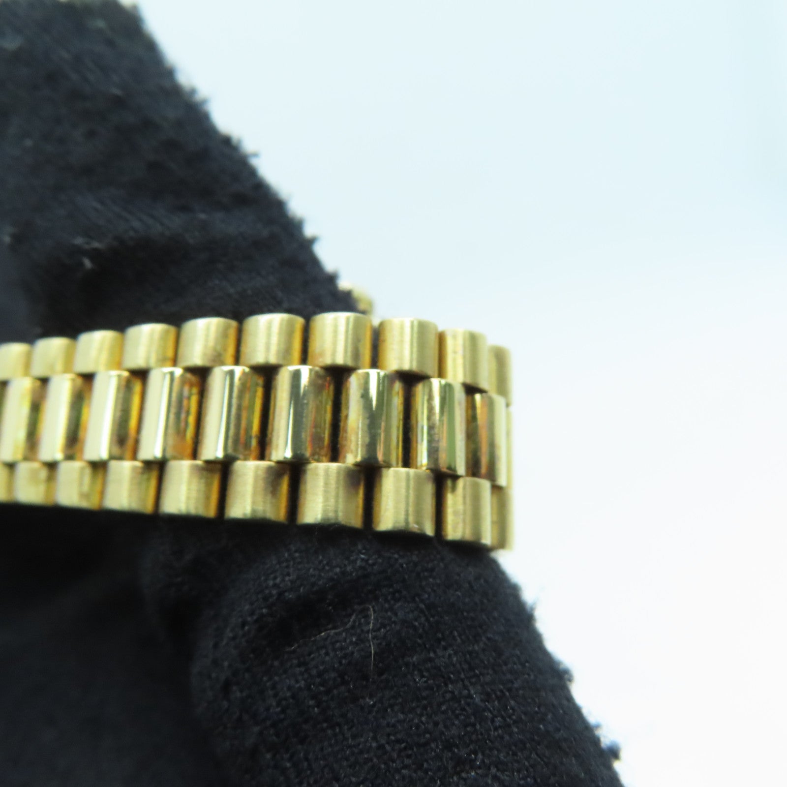 ROLEX Datejust 18K黃金/不鏽鋼手錶自動機芯金色