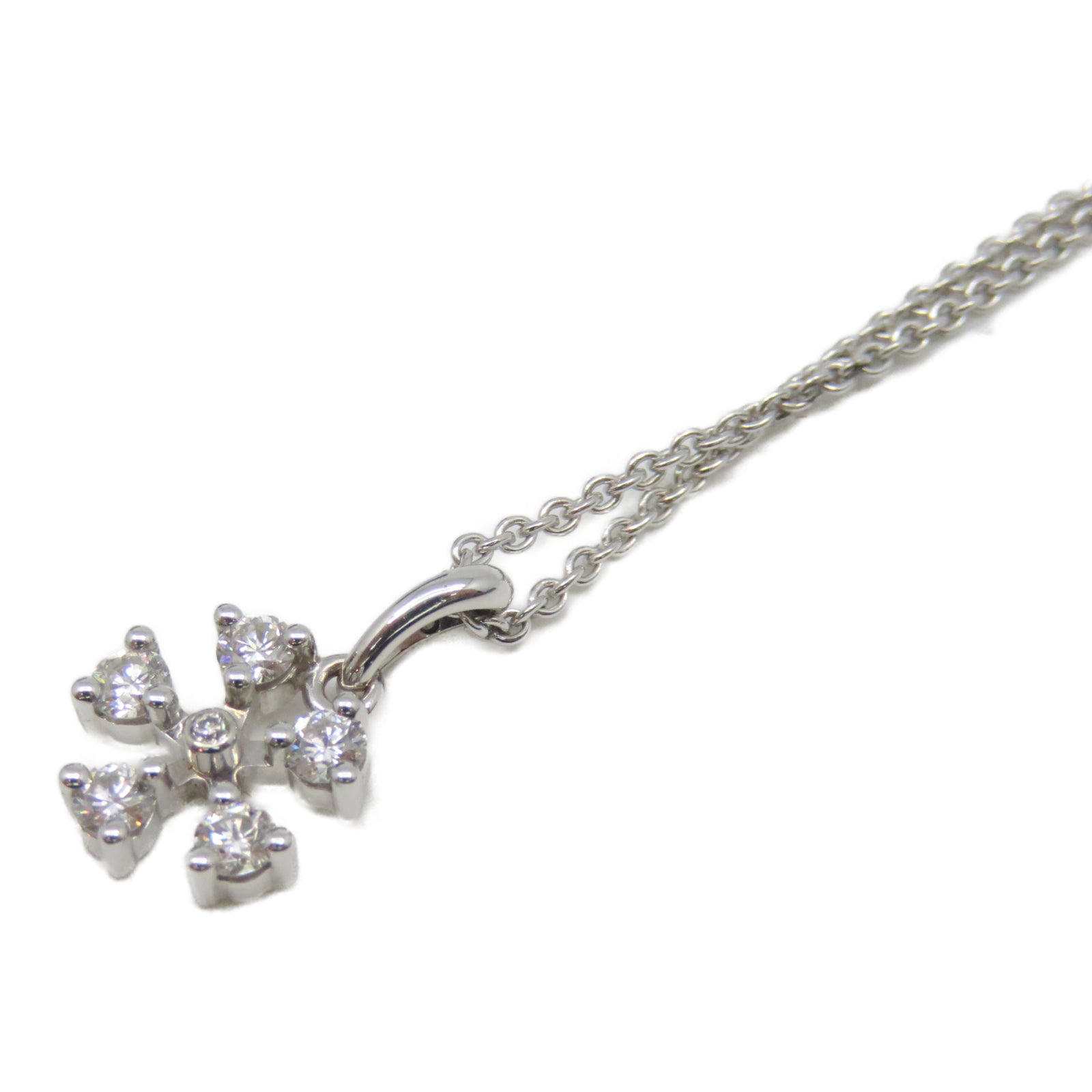 JEWELRY 18K白金Necklace钻石项链