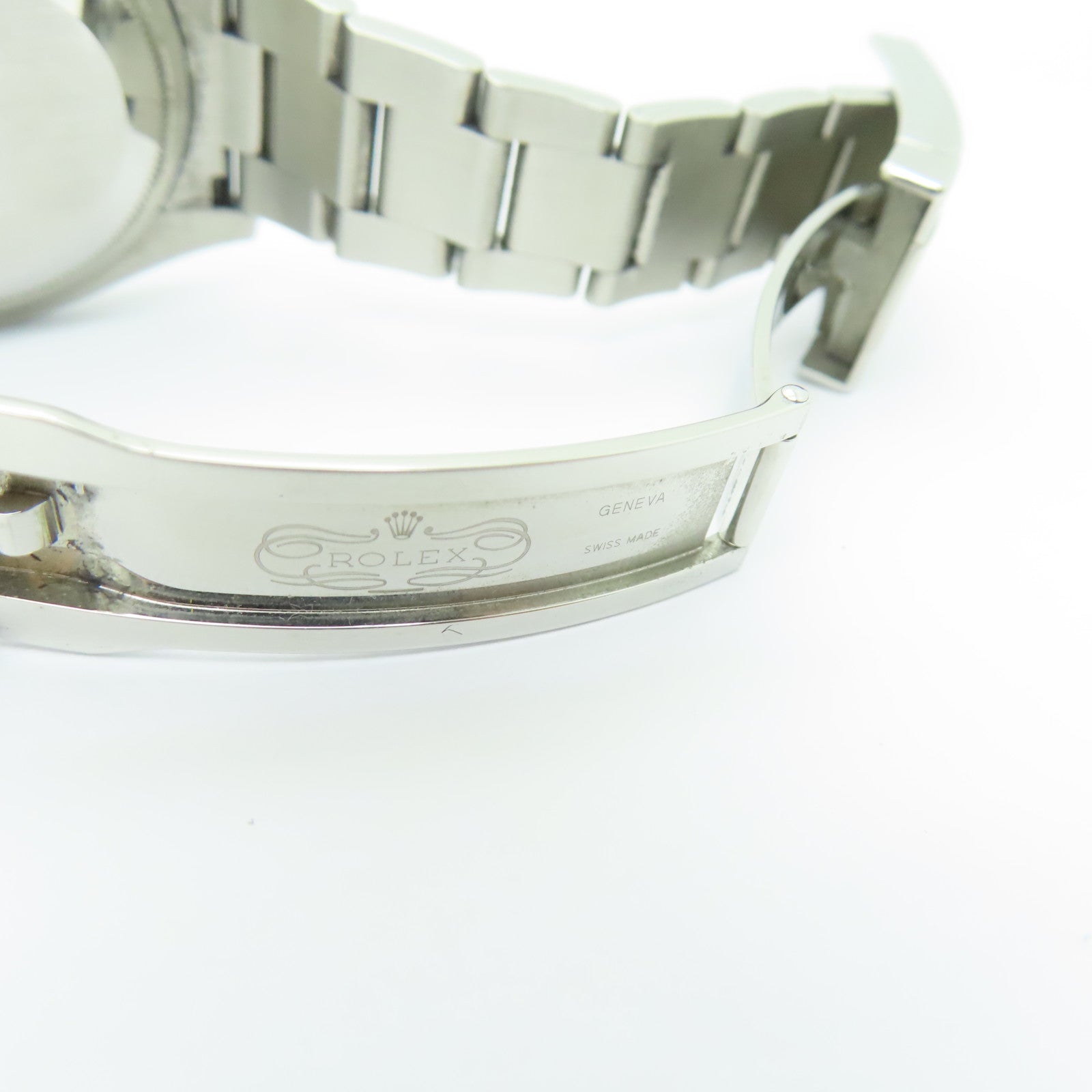 ROLEX Oyster Perpetual不鏽鋼手錶自動機芯藍色