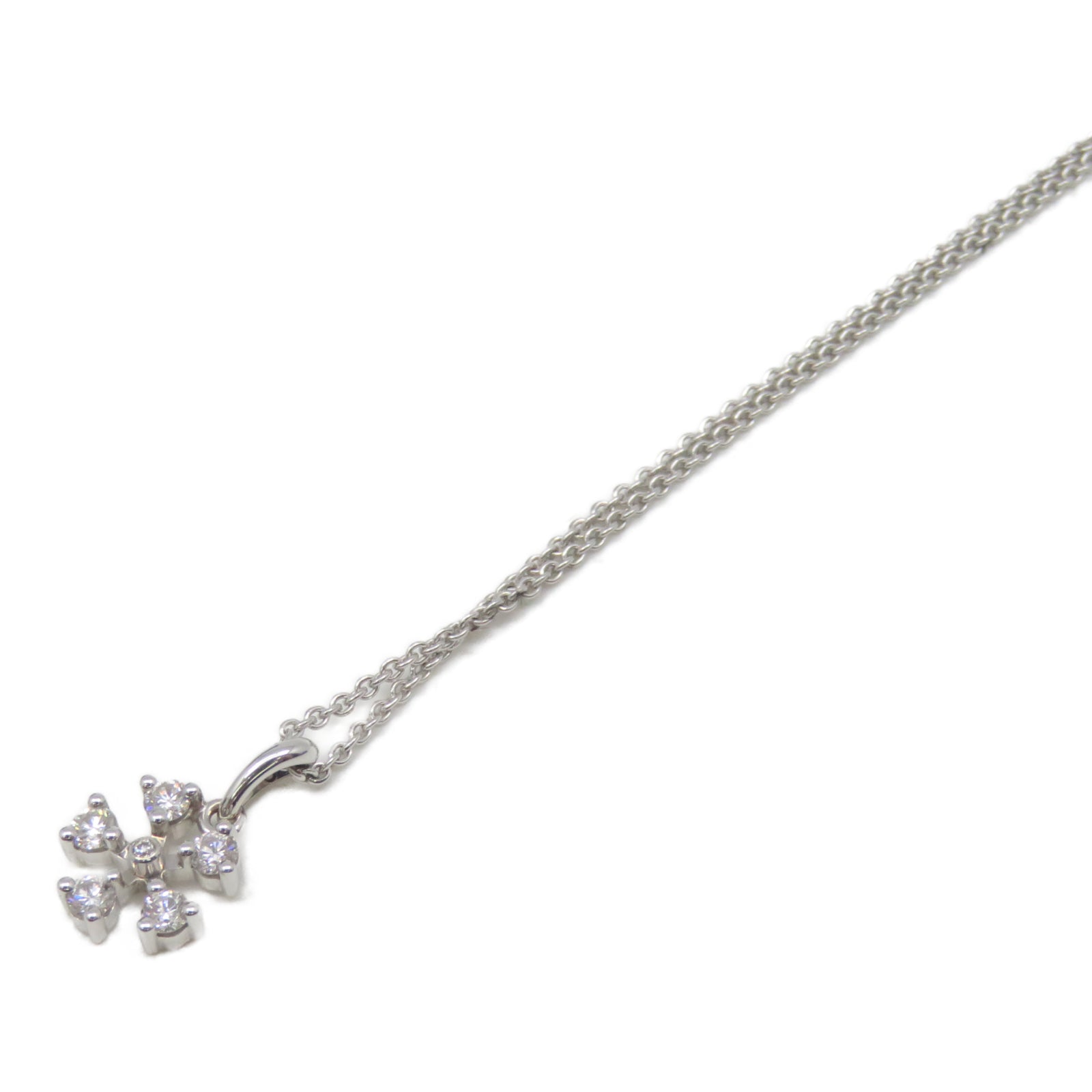 JEWELRY 18K白金Necklace钻石项链