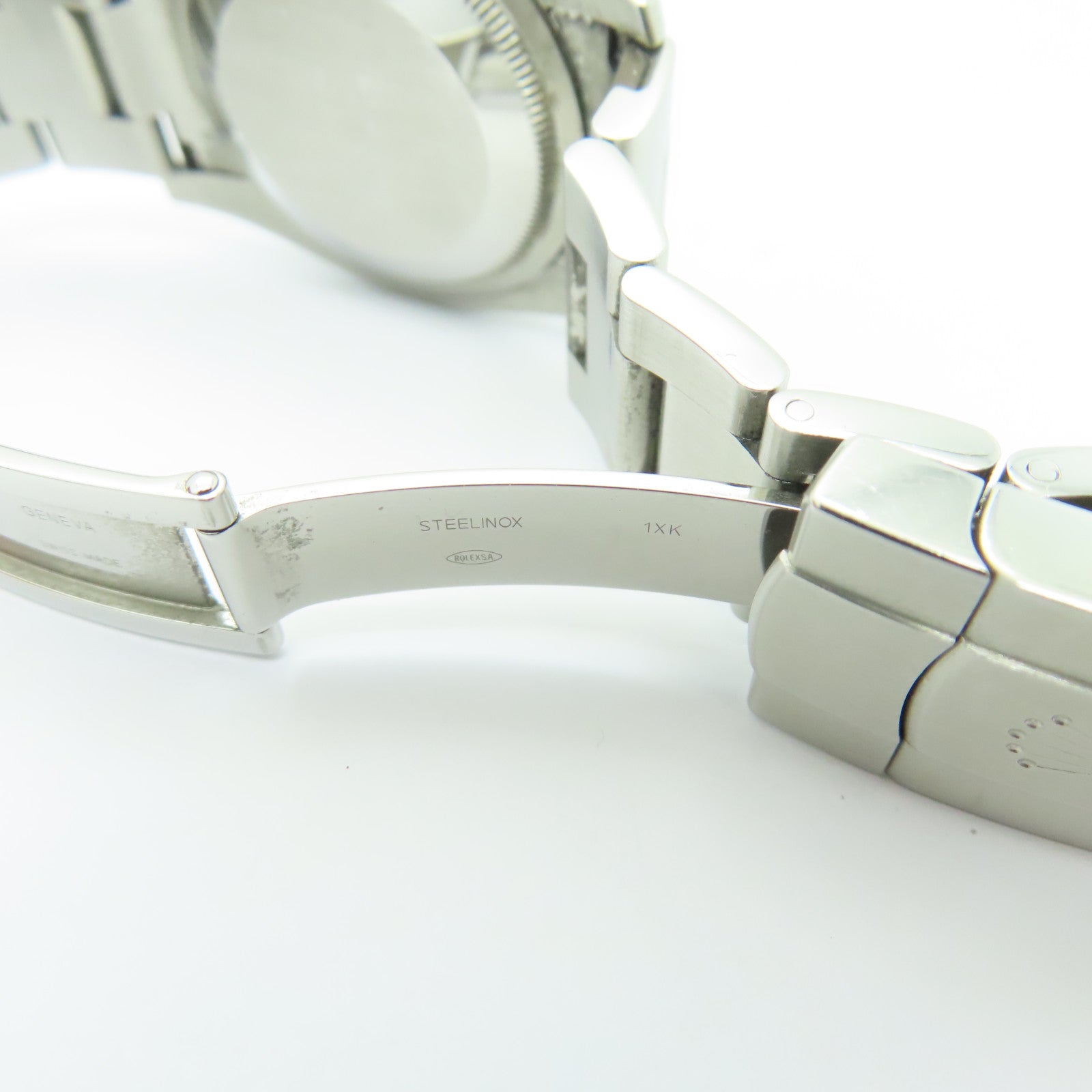 ROLEX Oyster Perpetual不鏽鋼手錶自動機芯藍色