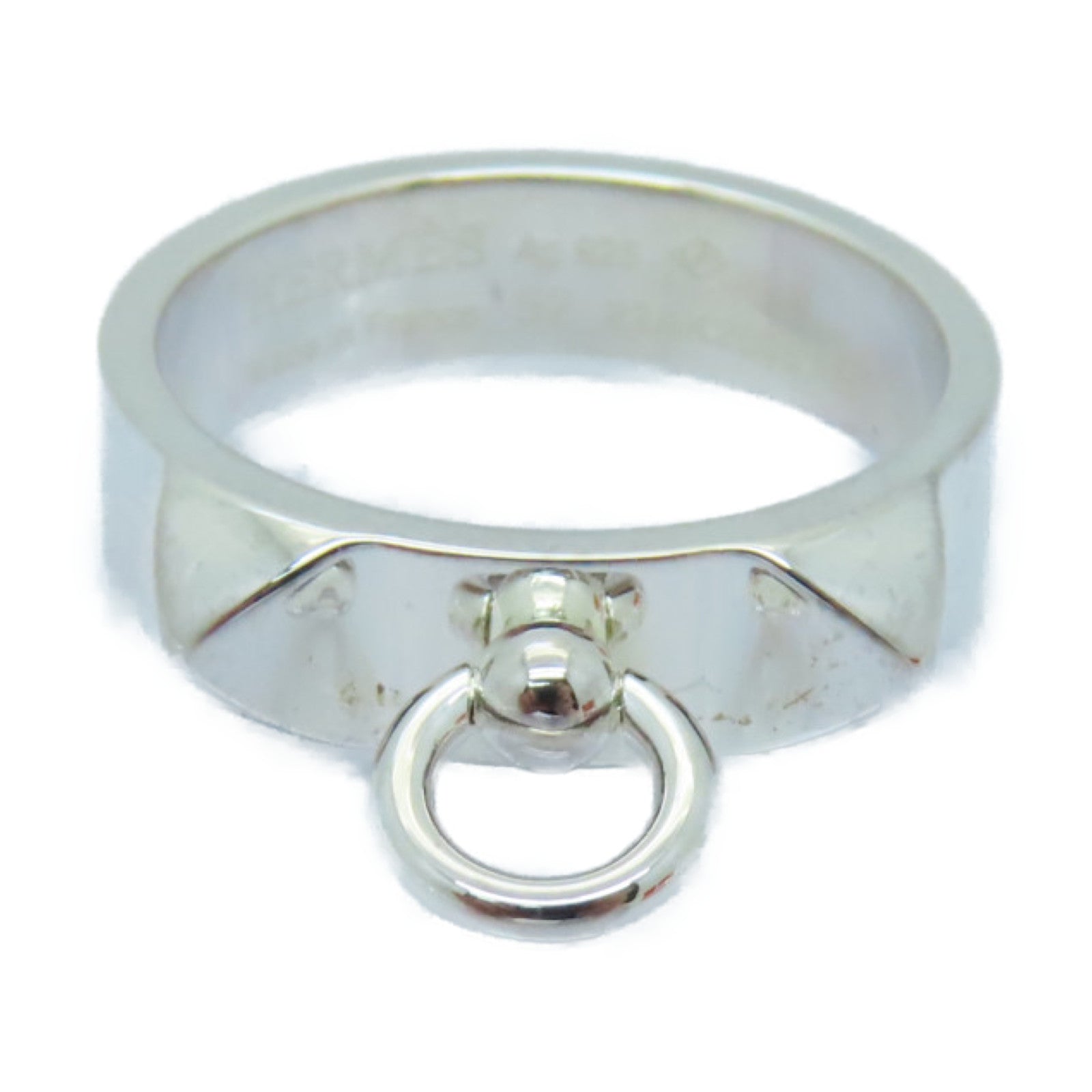 HERMES 925純銀CDC 925 Ring戒指US#5.5銀色