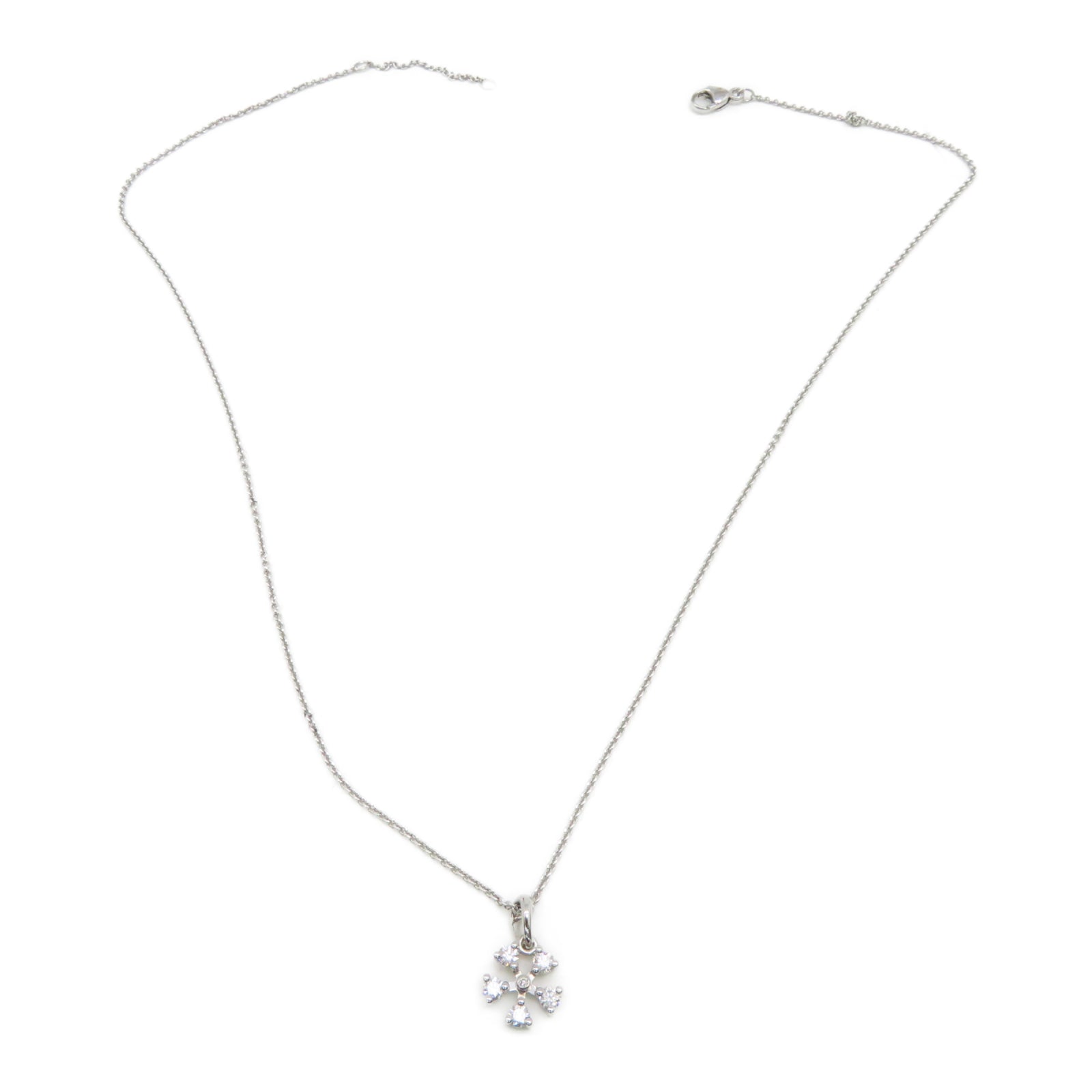 JEWELRY 18K白金Necklace钻石项链
