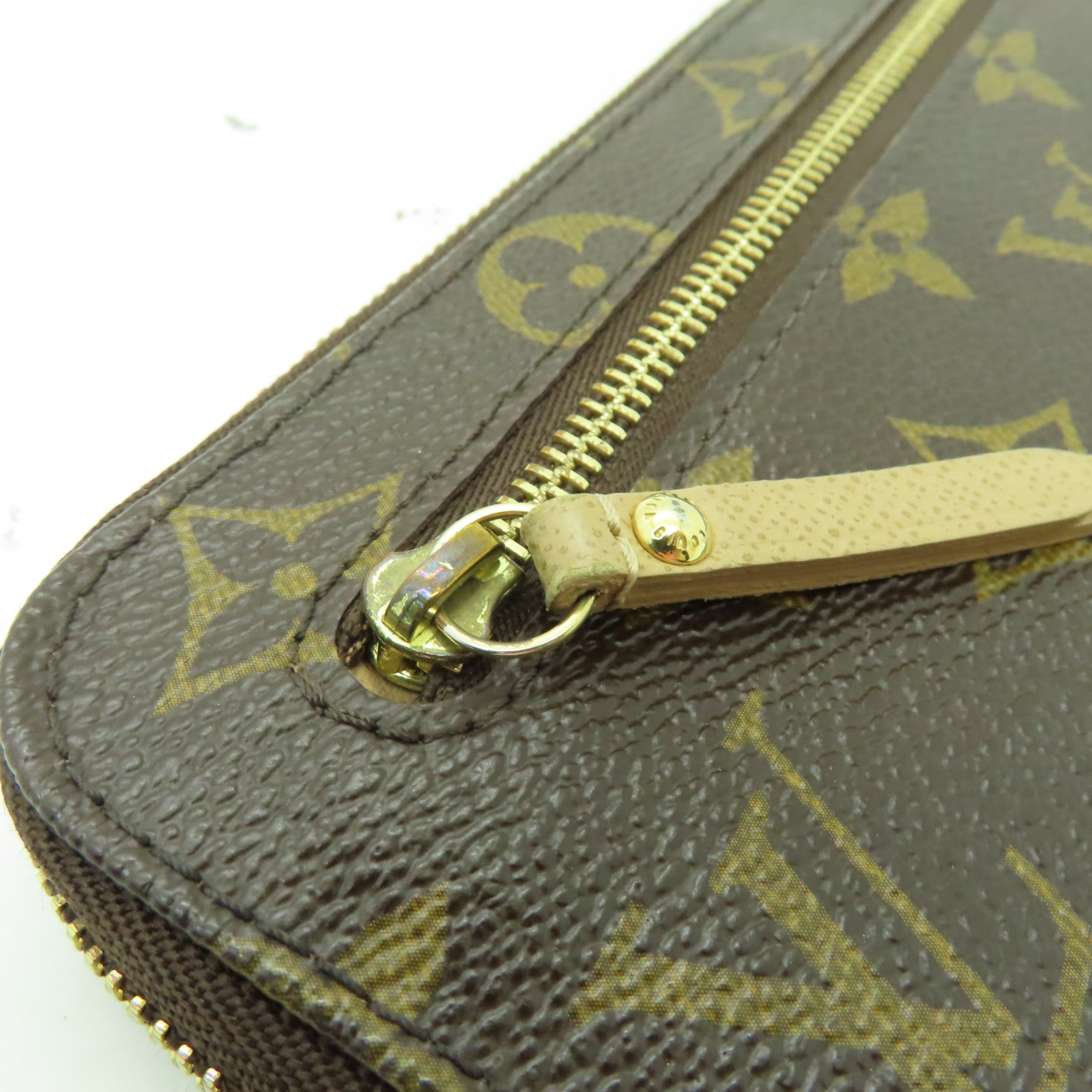 LOUIS VUITTON Monogram Complice Trunks & Bags Wallet金扣長錢包棕色