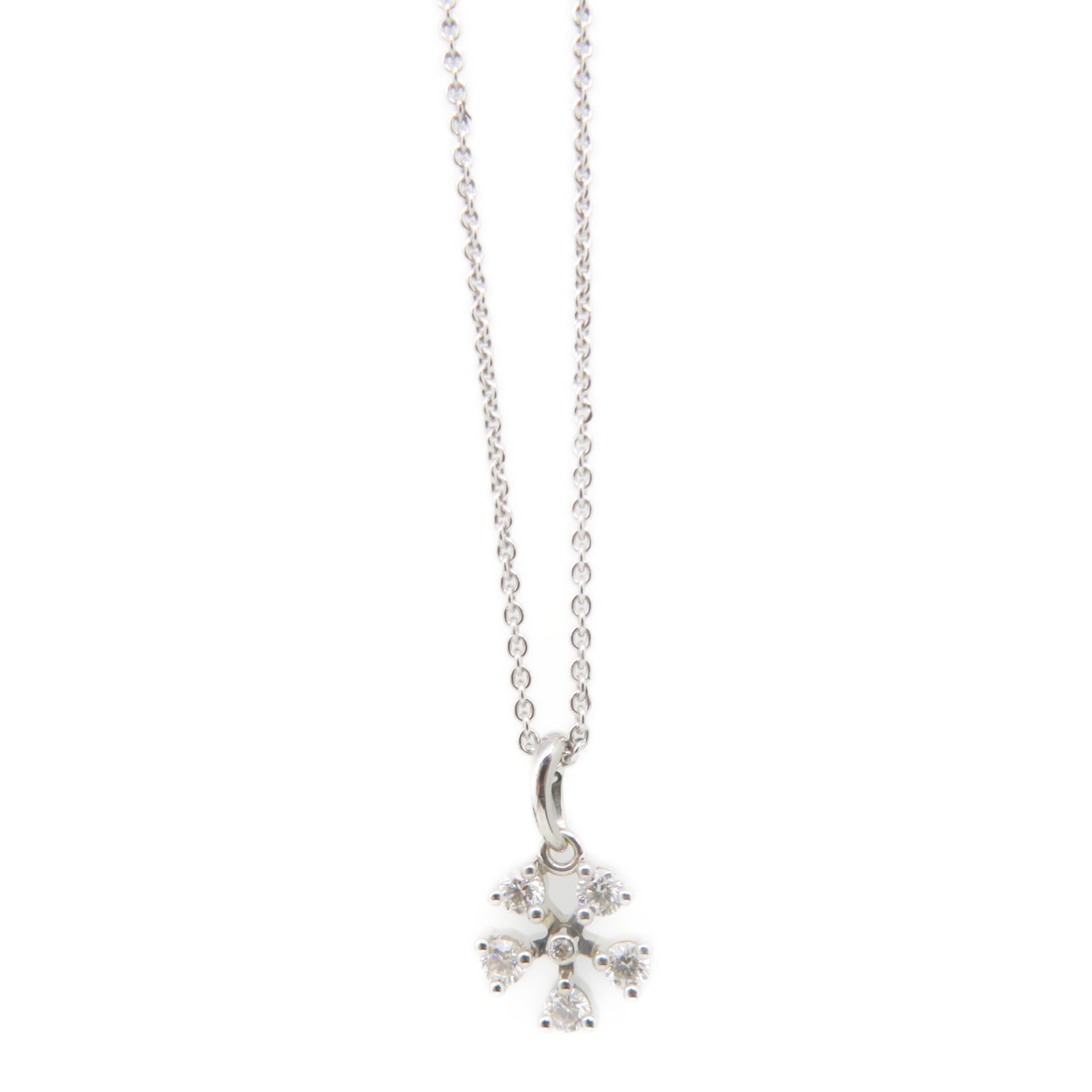 JEWELRY 18K白金Necklace钻石项链