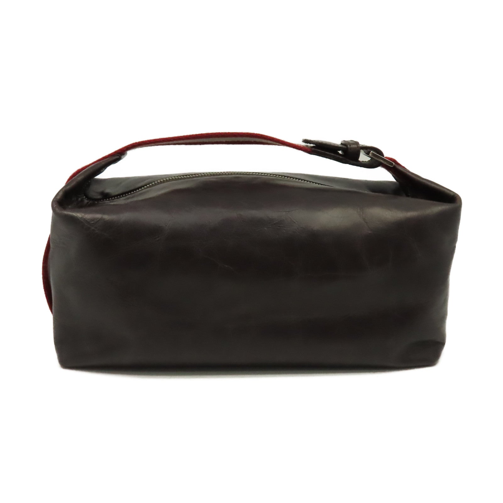 BALLY 牛皮皮革Hand Bag手挽袋啡色
