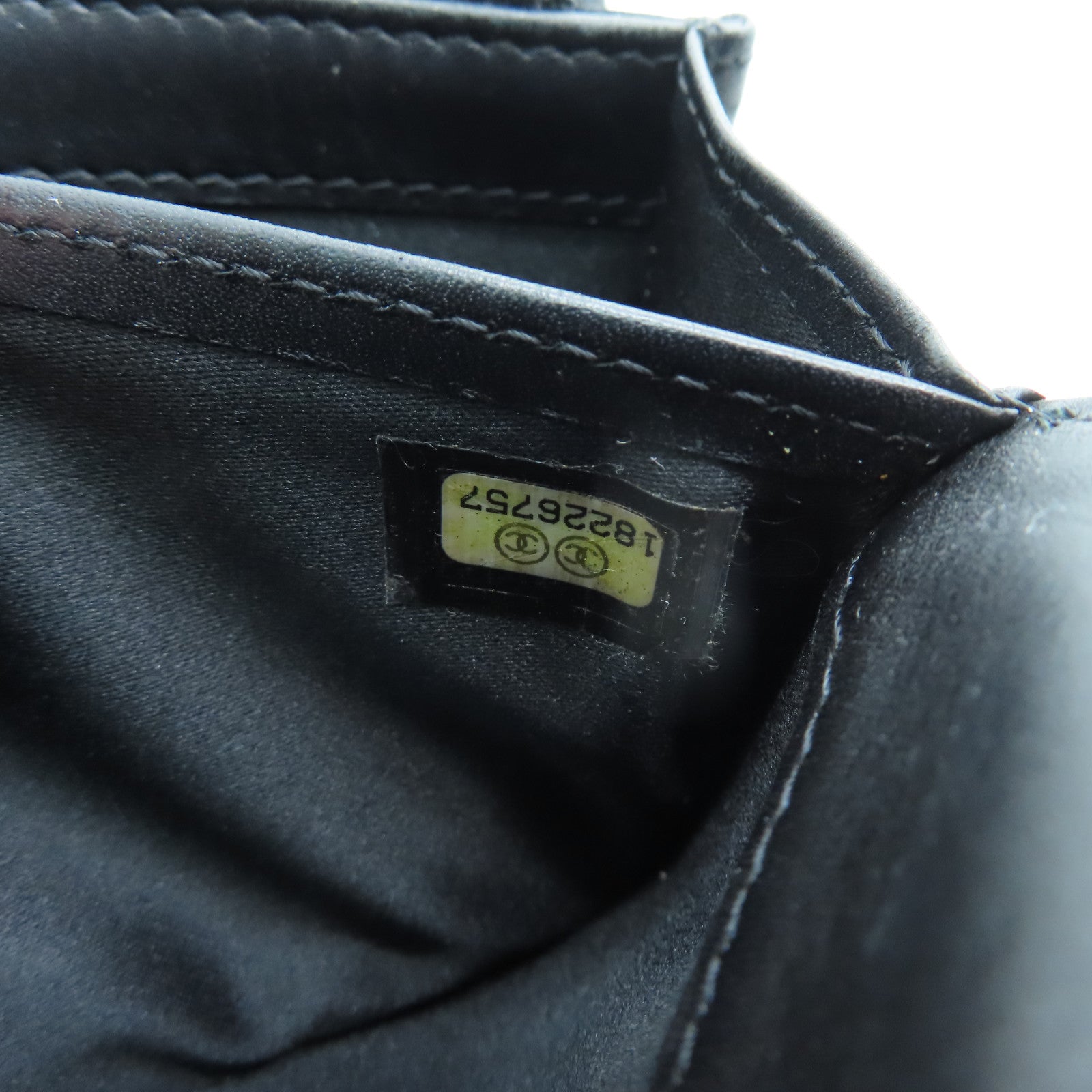 CHANEL 漆皮皮革Long Wallet銀扣長錢包棕色