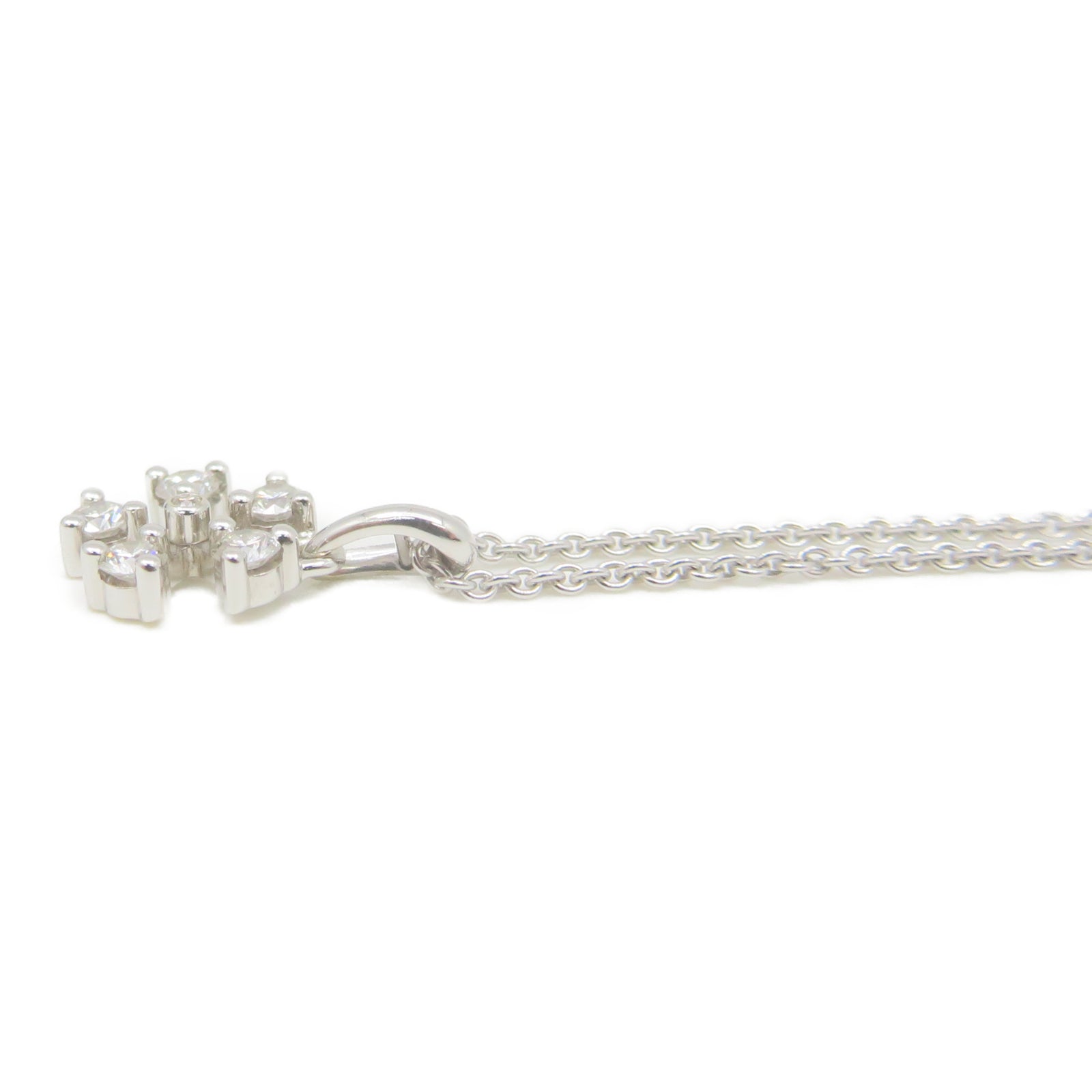 JEWELRY 18K白金Necklace钻石项链