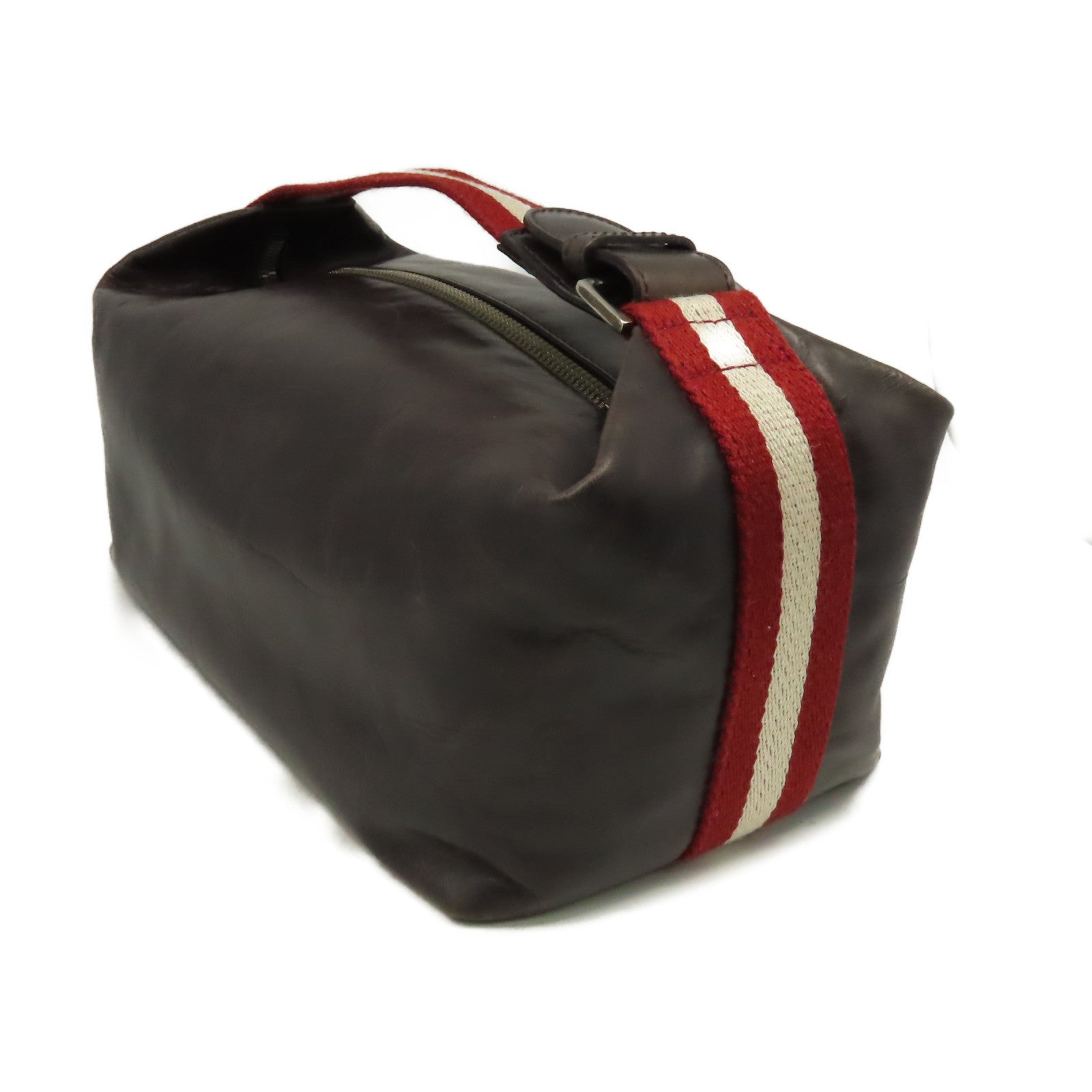 BALLY 牛皮皮革Hand Bag手挽袋啡色