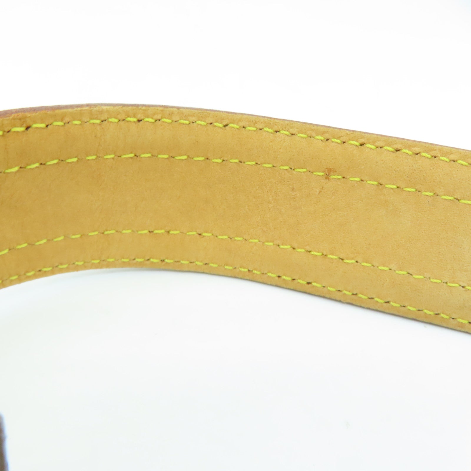 LOUIS VUITTON Monogram Viva Cite GM Gold Buckle Hand Bag / Shoulder Bag Brown