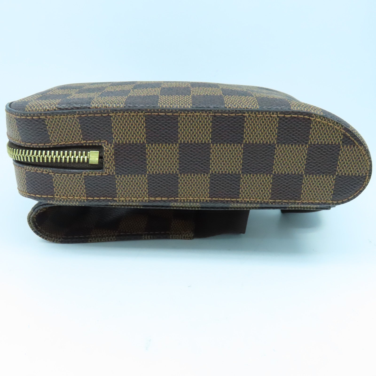 LOUIS VUITTON Damier Geronimos Waist Bag金扣腰包啡色