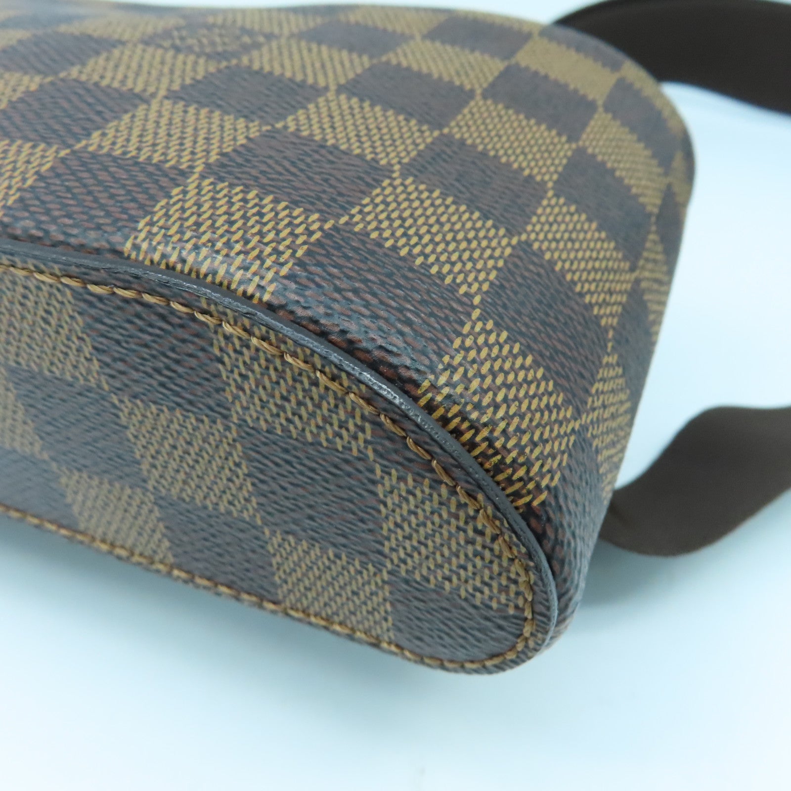 LOUIS VUITTON Damier Geronimos Waist Bag金扣腰包啡色
