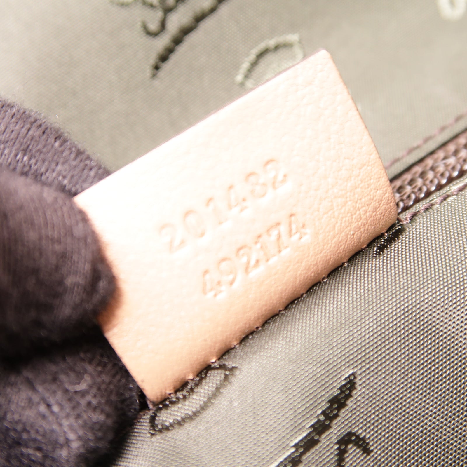 GUCCI 牛皮皮革Tote Bag金扣手挽袋粉紅色