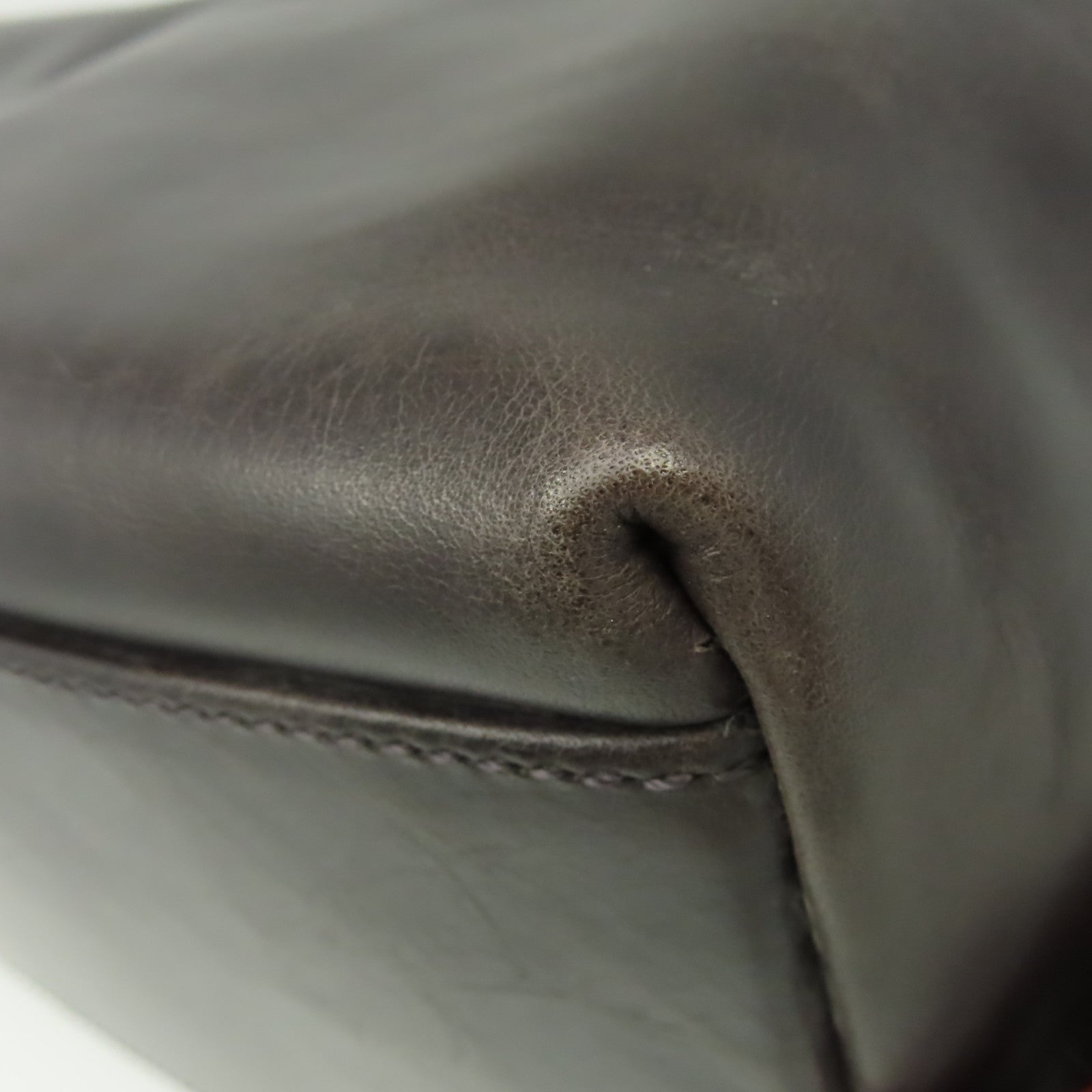 BALLY 牛皮皮革Hand Bag手挽袋啡色