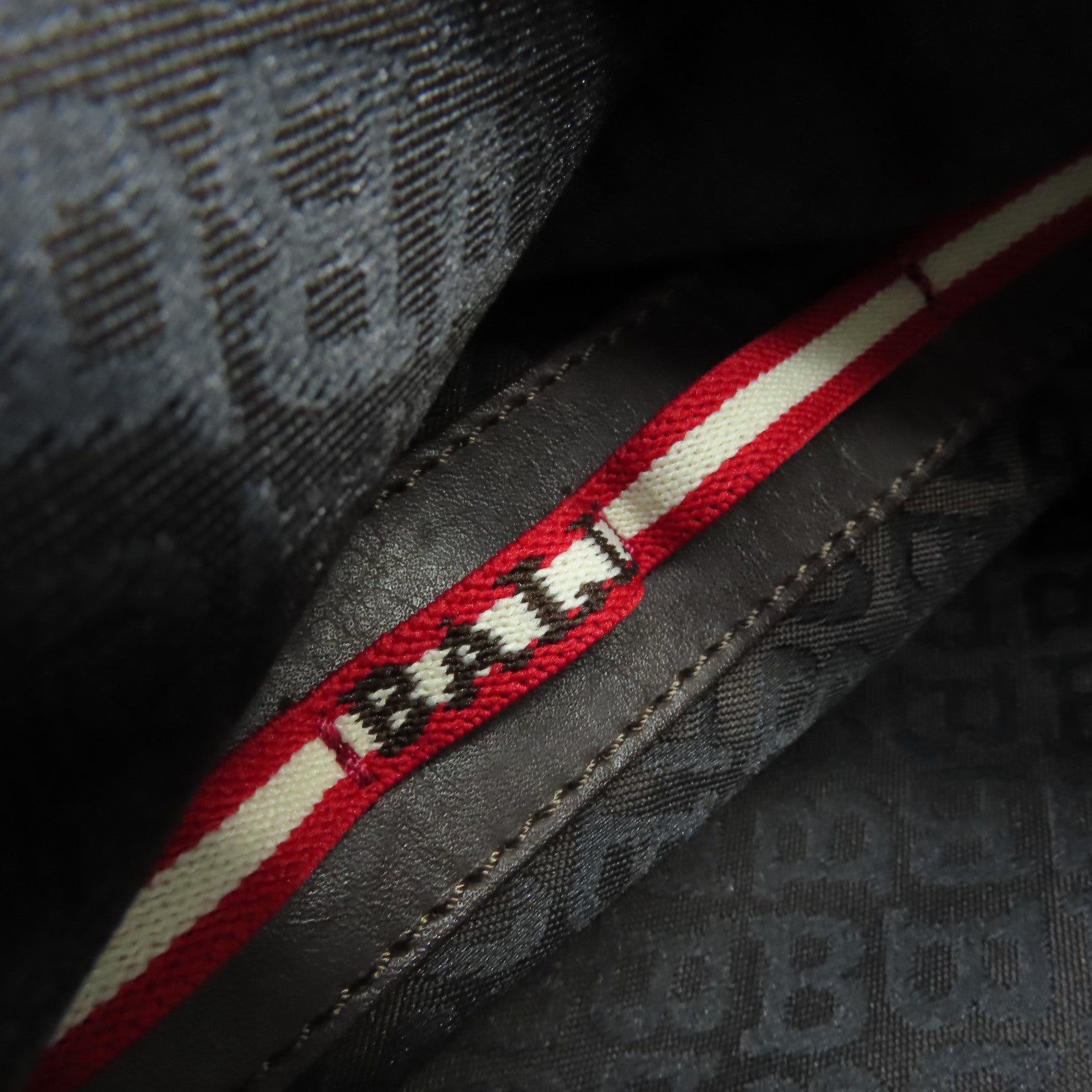 BALLY 牛皮皮革Hand Bag手挽袋啡色