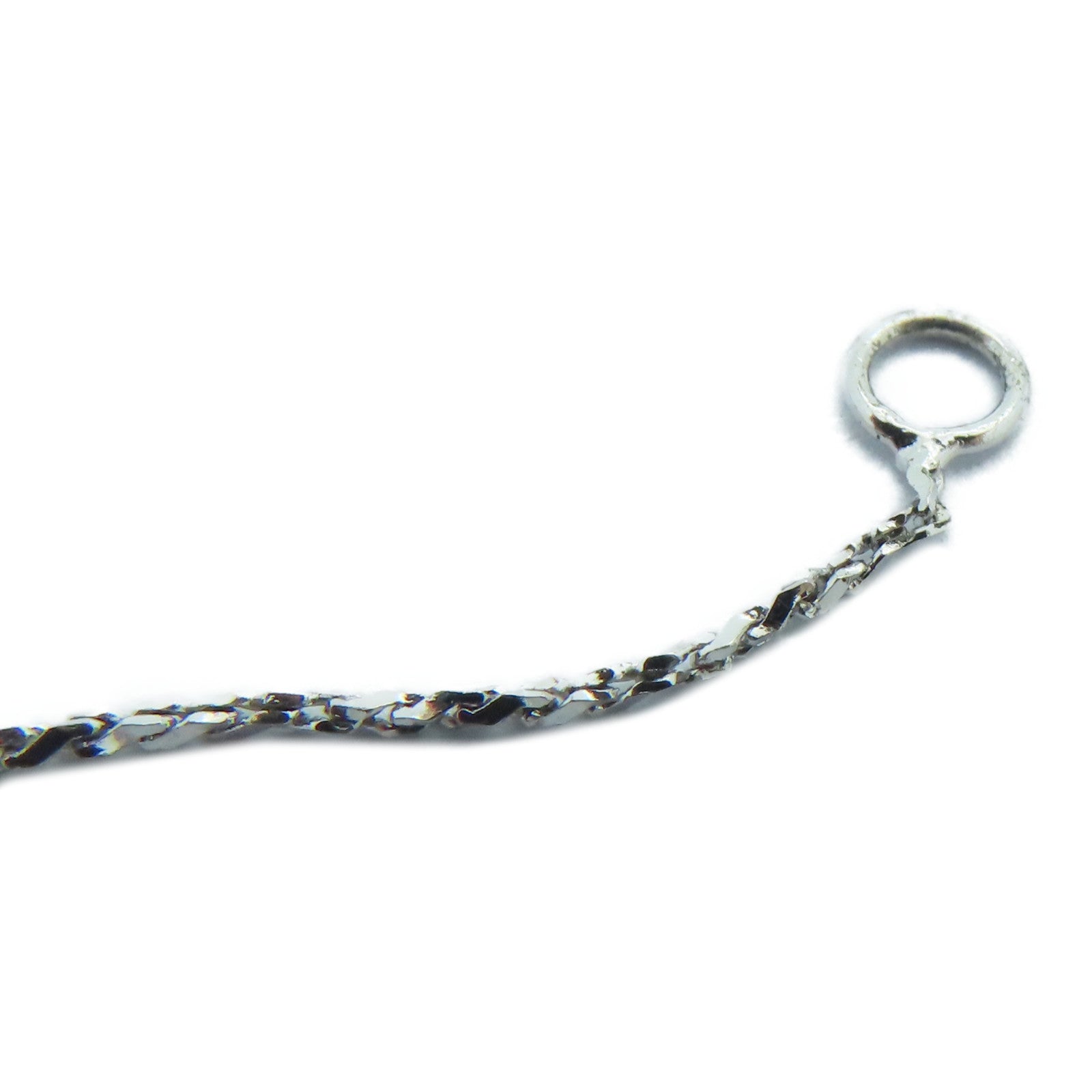 JEWELRY [Sharp Discount] 18K White Gold/925 Sterling Silver Diamond Necklace 0.37ct Diamond Necklace