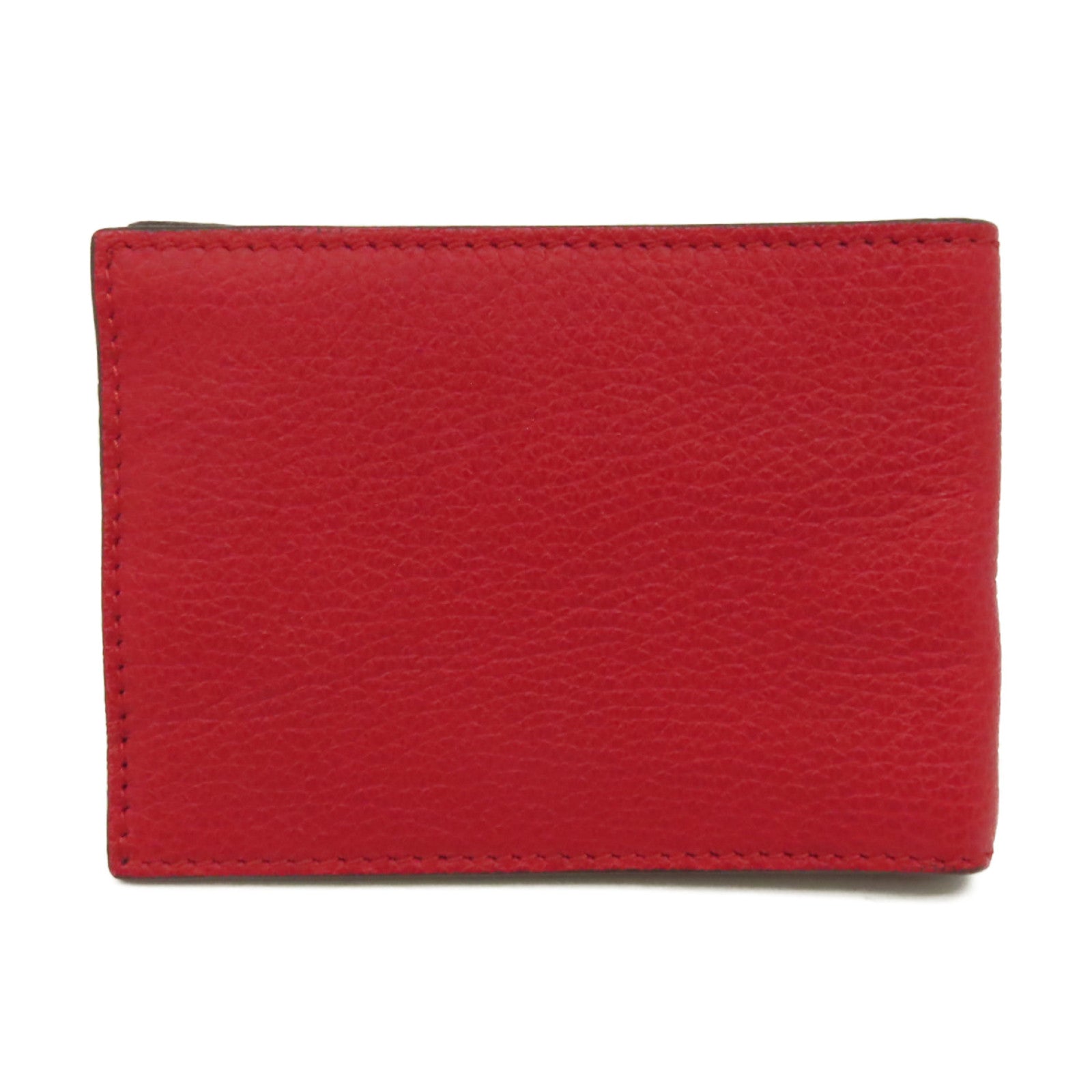 GUCCI 牛皮皮革Short Wallet短錢包紅色