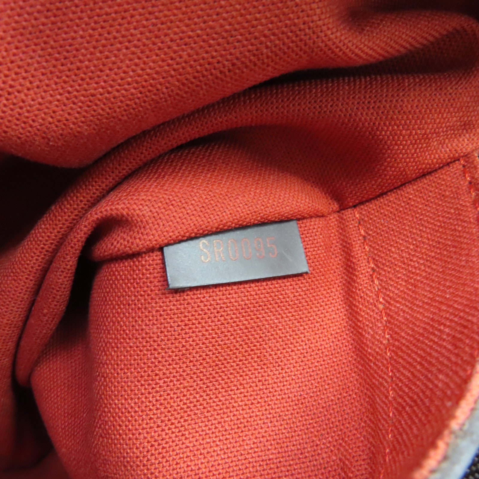 LOUIS VUITTON Damier Naviglio金扣肩背袋啡色