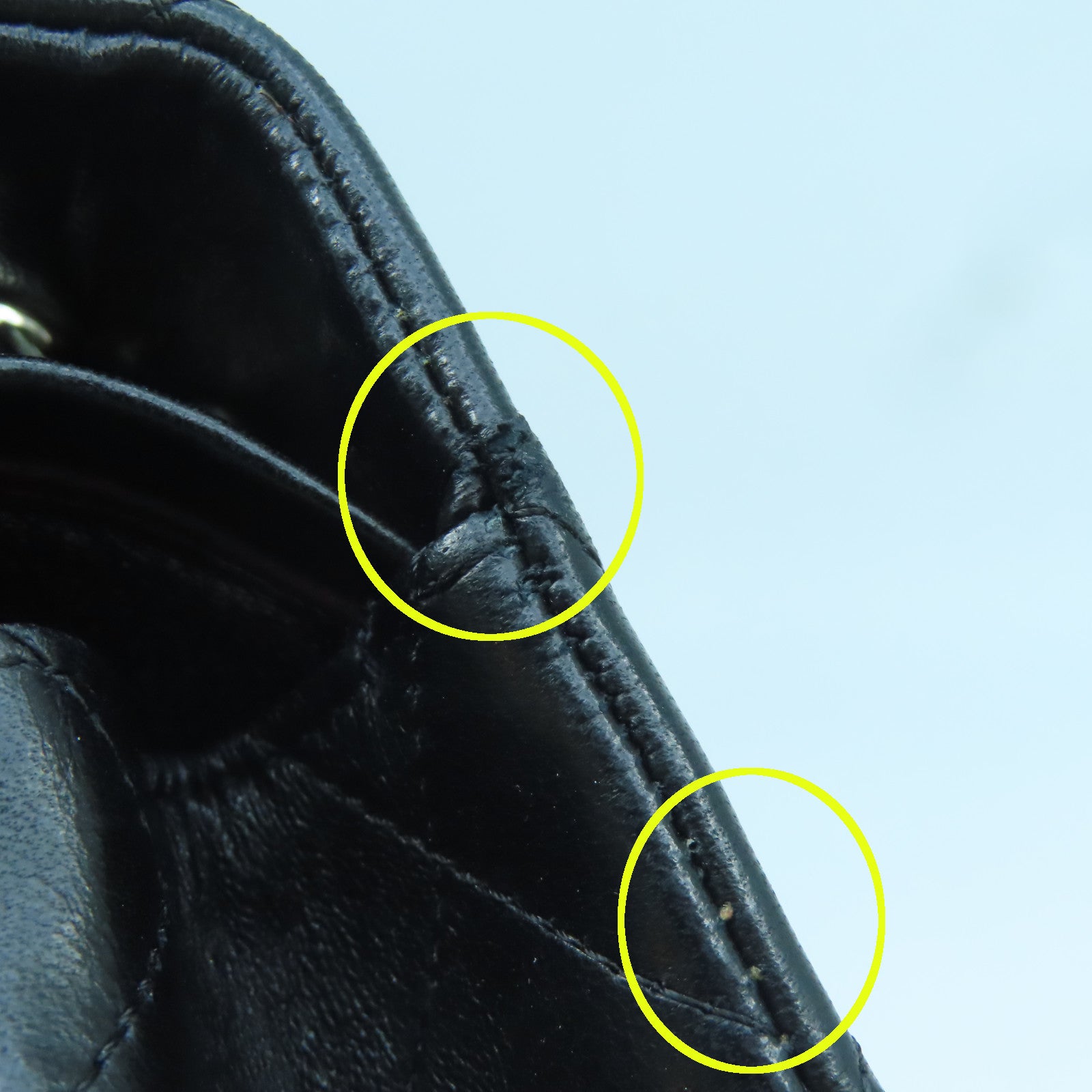 CHANEL 【激減優惠】菱格羊皮皮革Chain Shoulder Bag銀扣鏈帶肩背袋黑色