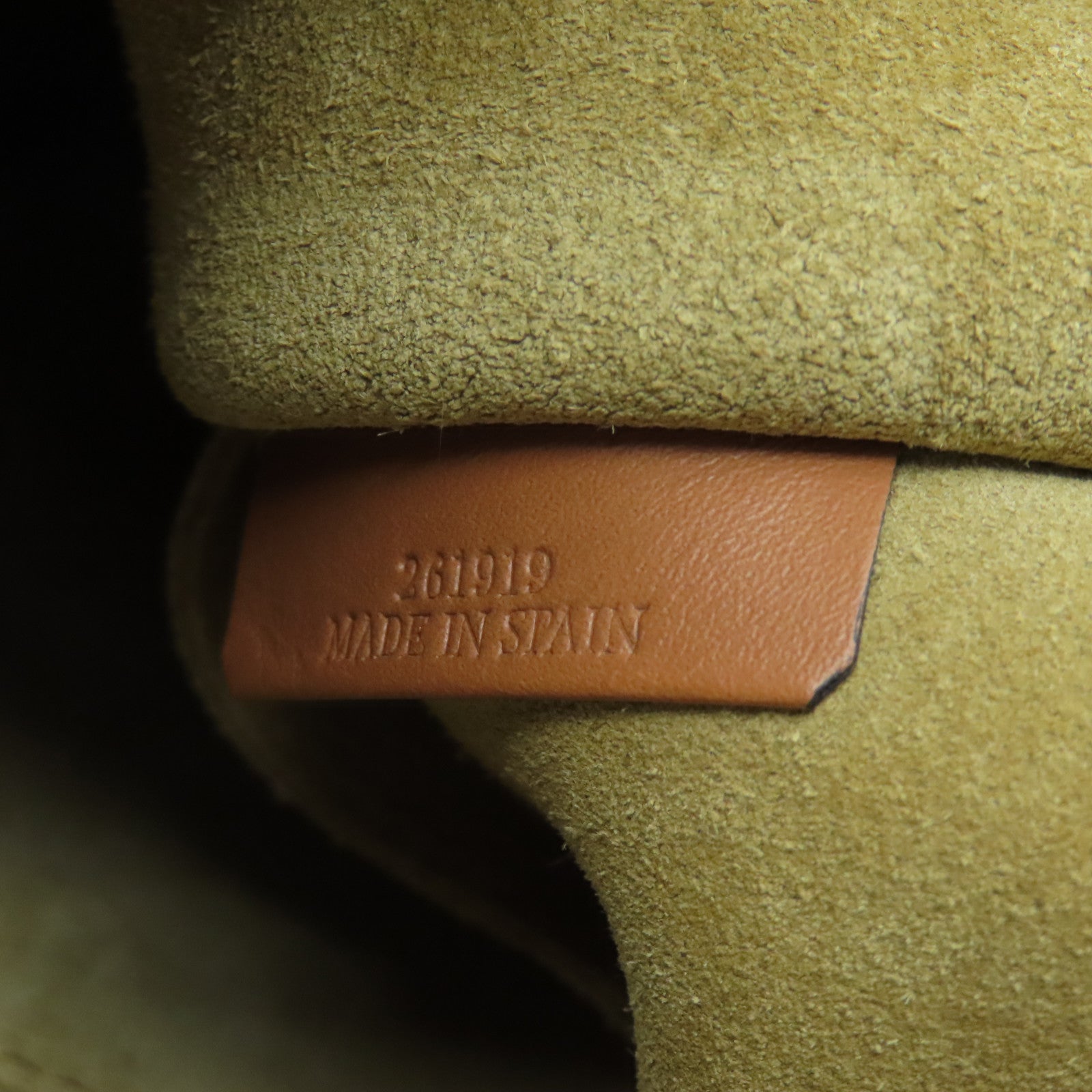 LOEWE 牛皮皮革Shoulder Bag金扣肩背袋藍色