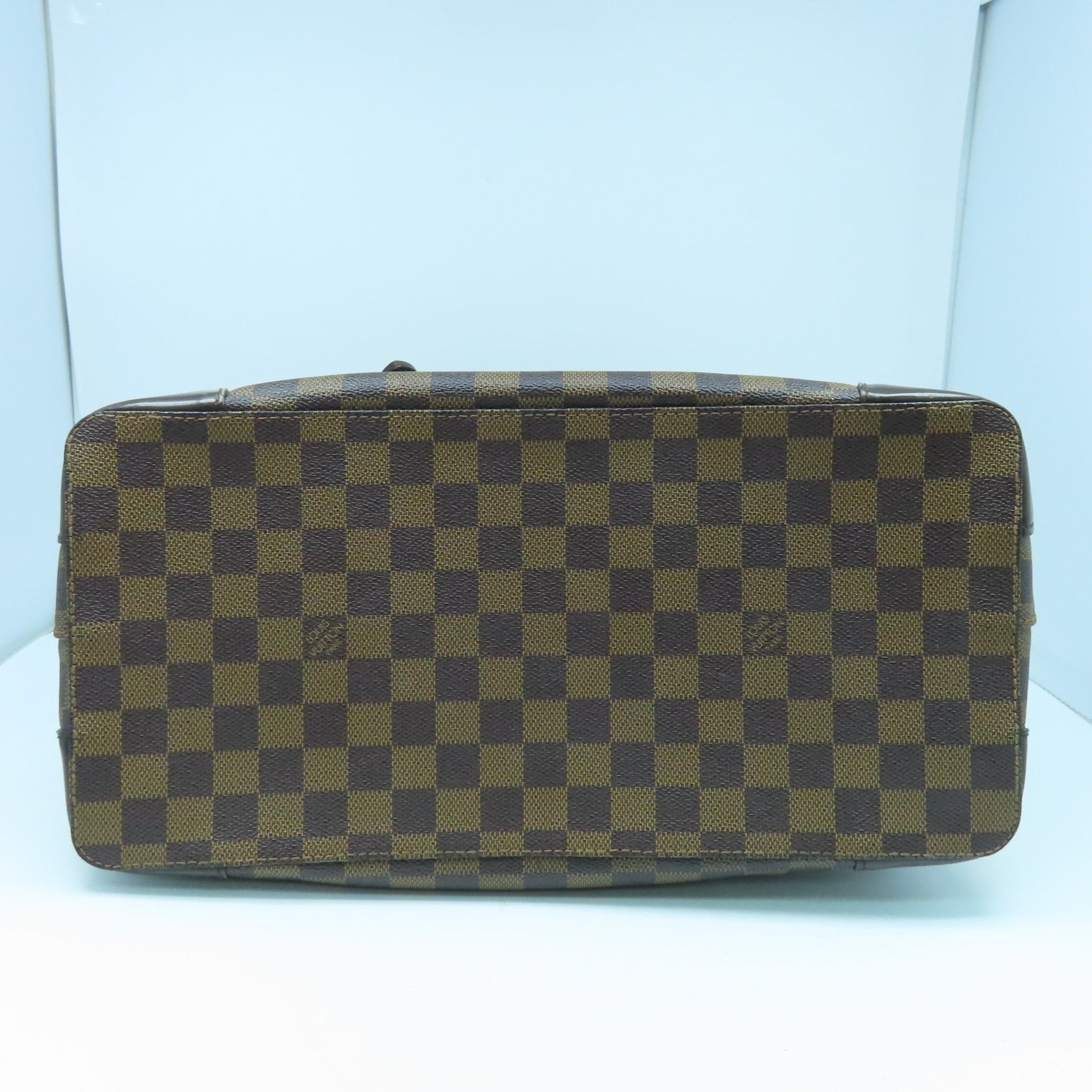 LOUIS VUITTON Damier Hampstead MM Tote Bag金扣手挽袋啡色