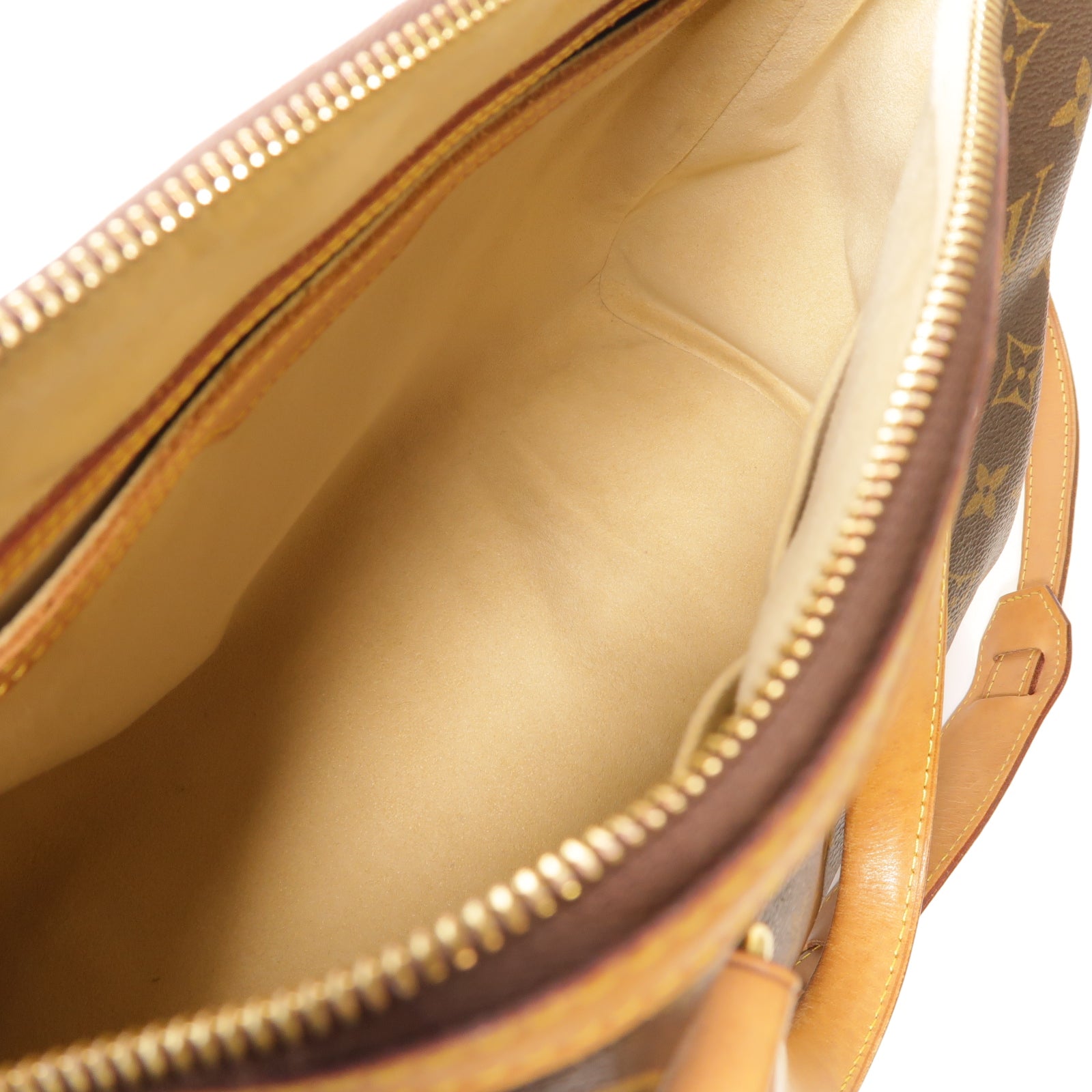 LOUIS VUITTON Monogram Retiro PM金扣手挽肩背兩用袋棕色